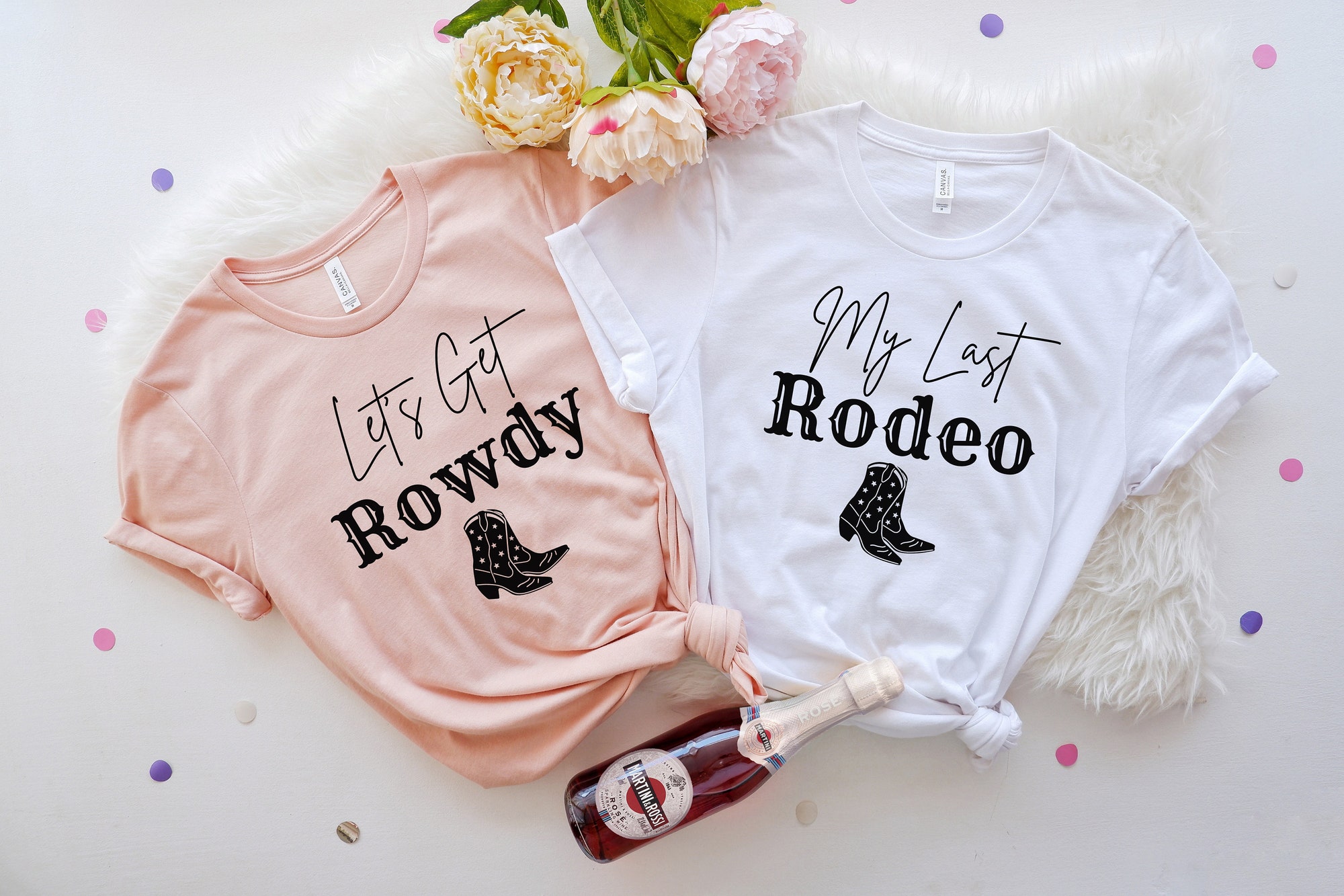 Last Rodeo: Country Bachelorette & Bride Shirts Western Party Favors image 1