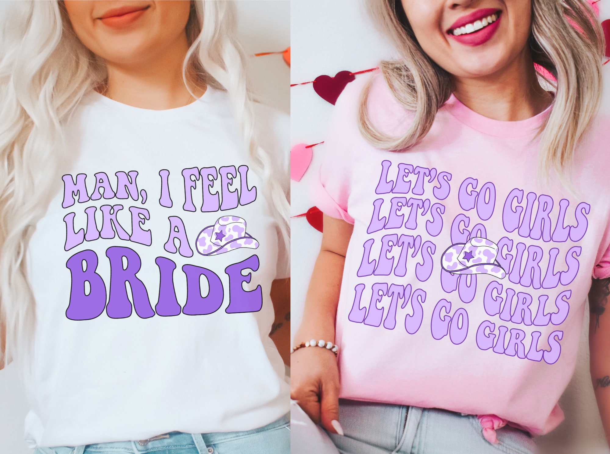 Nashville Bachelorette Shirts: Funny Cowgirl & 'Getting Hitched' Tees image 3