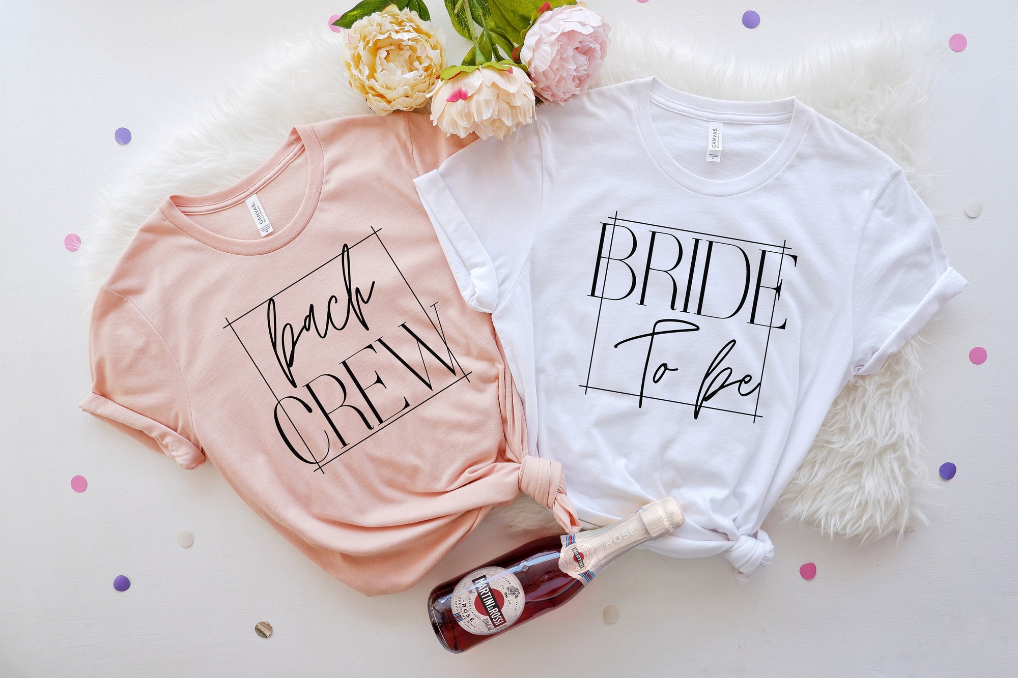 Bachelorette Bash: Bride to Be & Crew Shirts Party Favors image 1