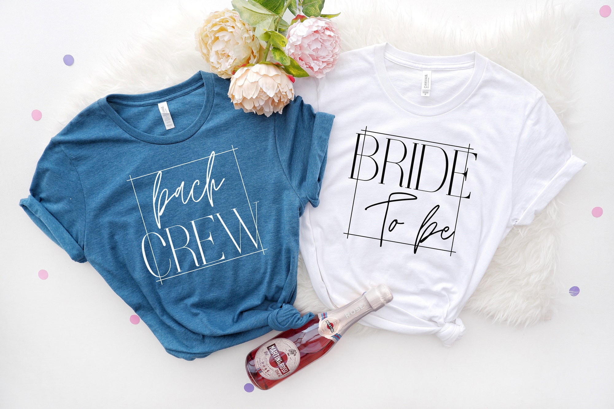 Bachelorette Bash: Bride to Be & Crew Shirts Party Favors image 2