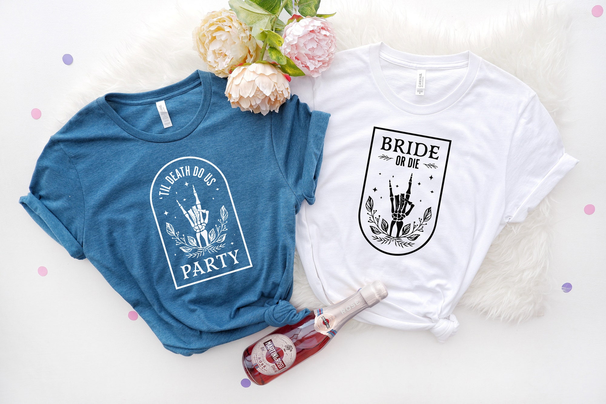 Bachelorette Tees: Bride or Die Team Bride Wedding Gifts & Shirts image 2