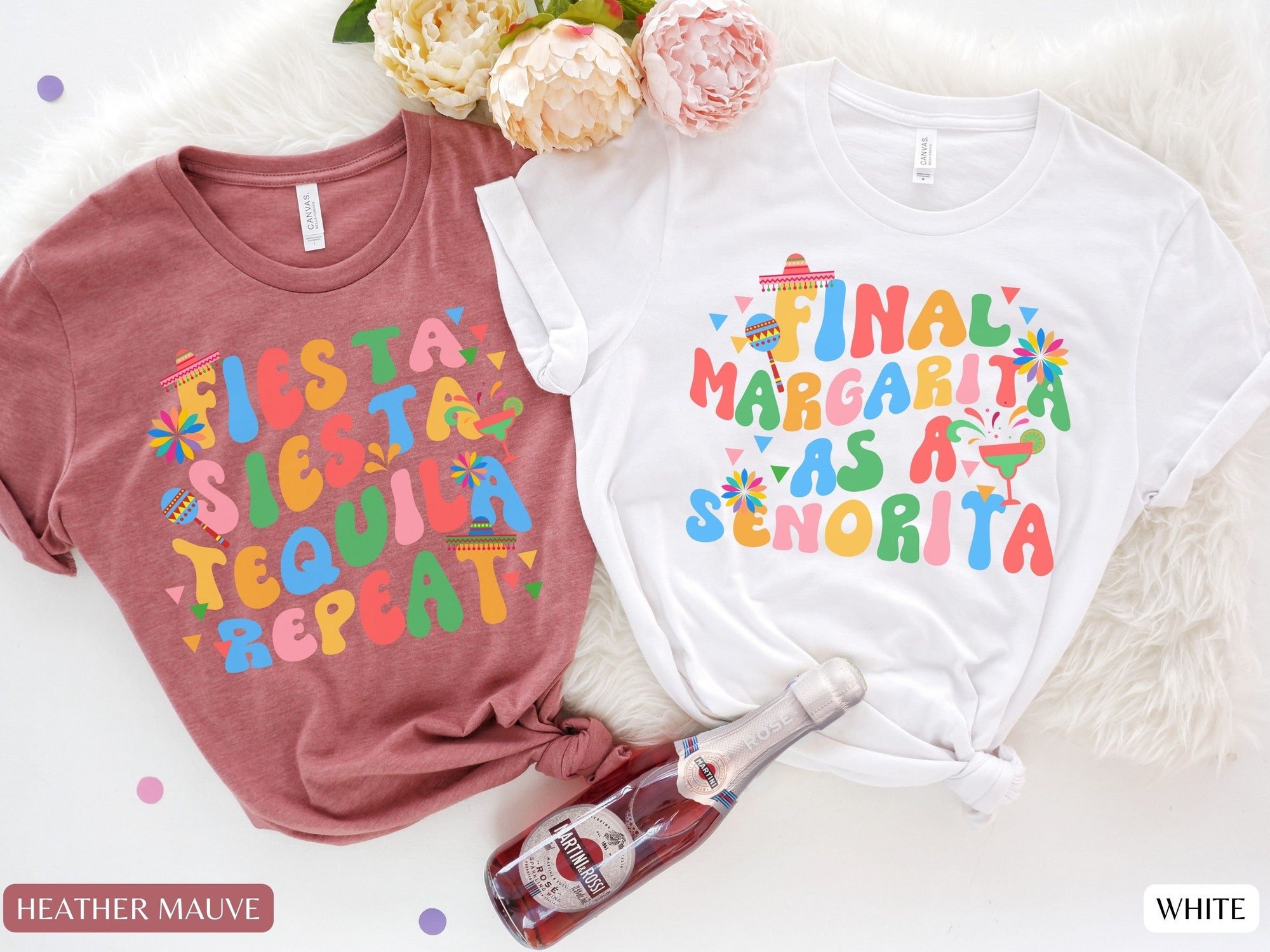 Fiesta Bachelorette & Mexico Party Shirts - Bridal & Girls Trip Tees image 3