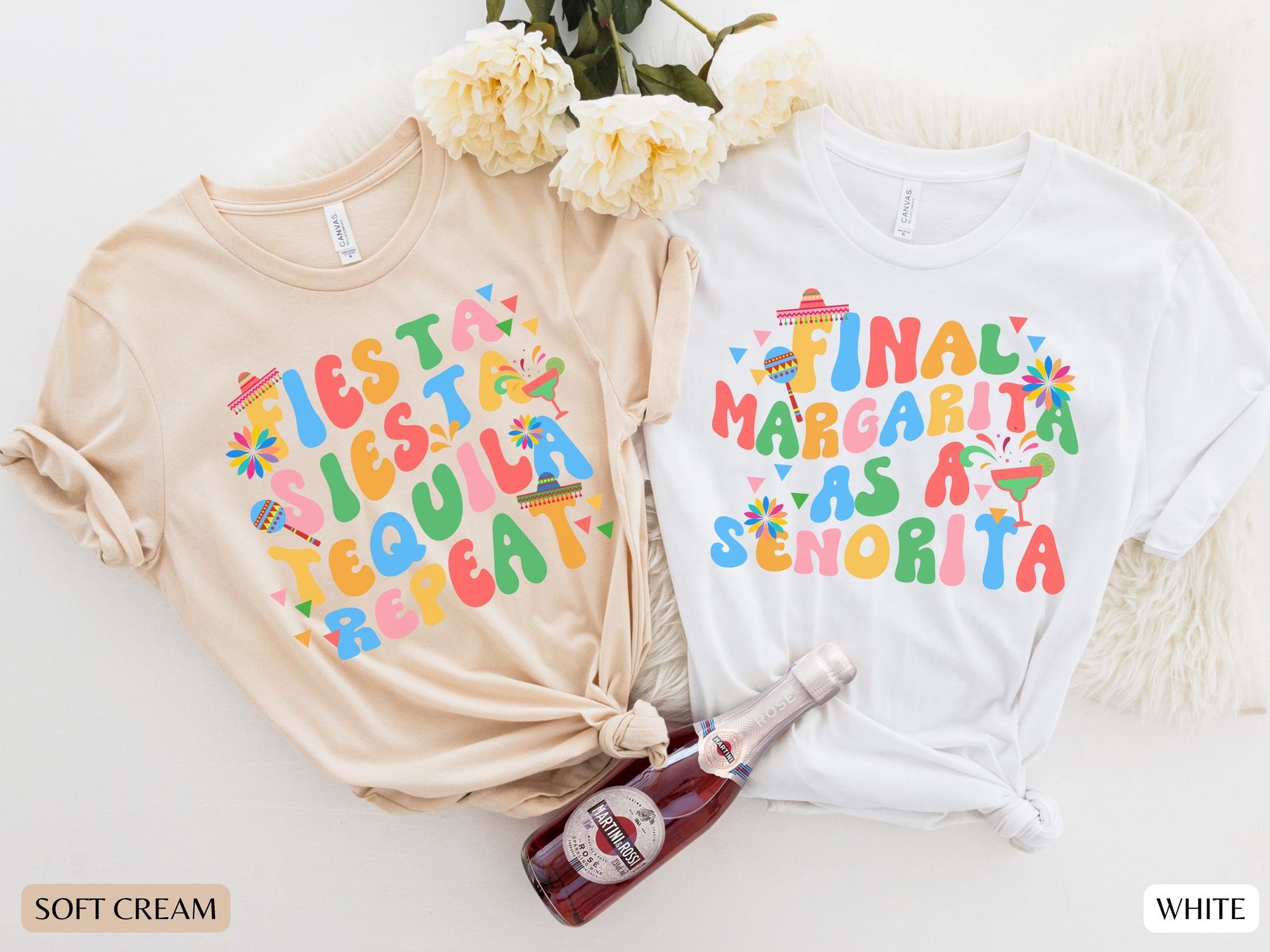 Fiesta Bachelorette & Mexico Party Shirts - Bridal & Girls Trip Tees image 2