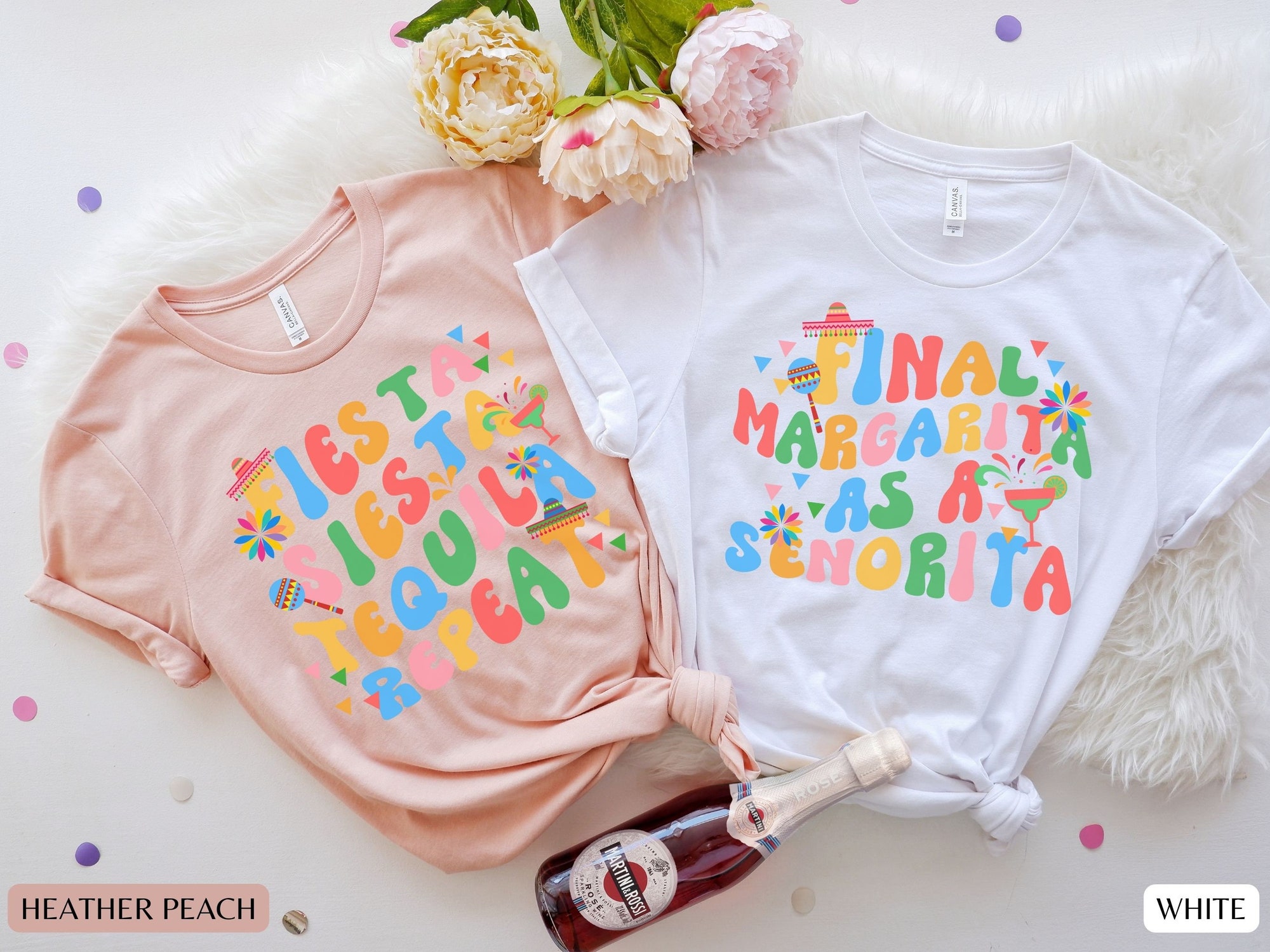 Fiesta Bachelorette & Mexico Party Shirts - Bridal & Girls Trip Tees image 5