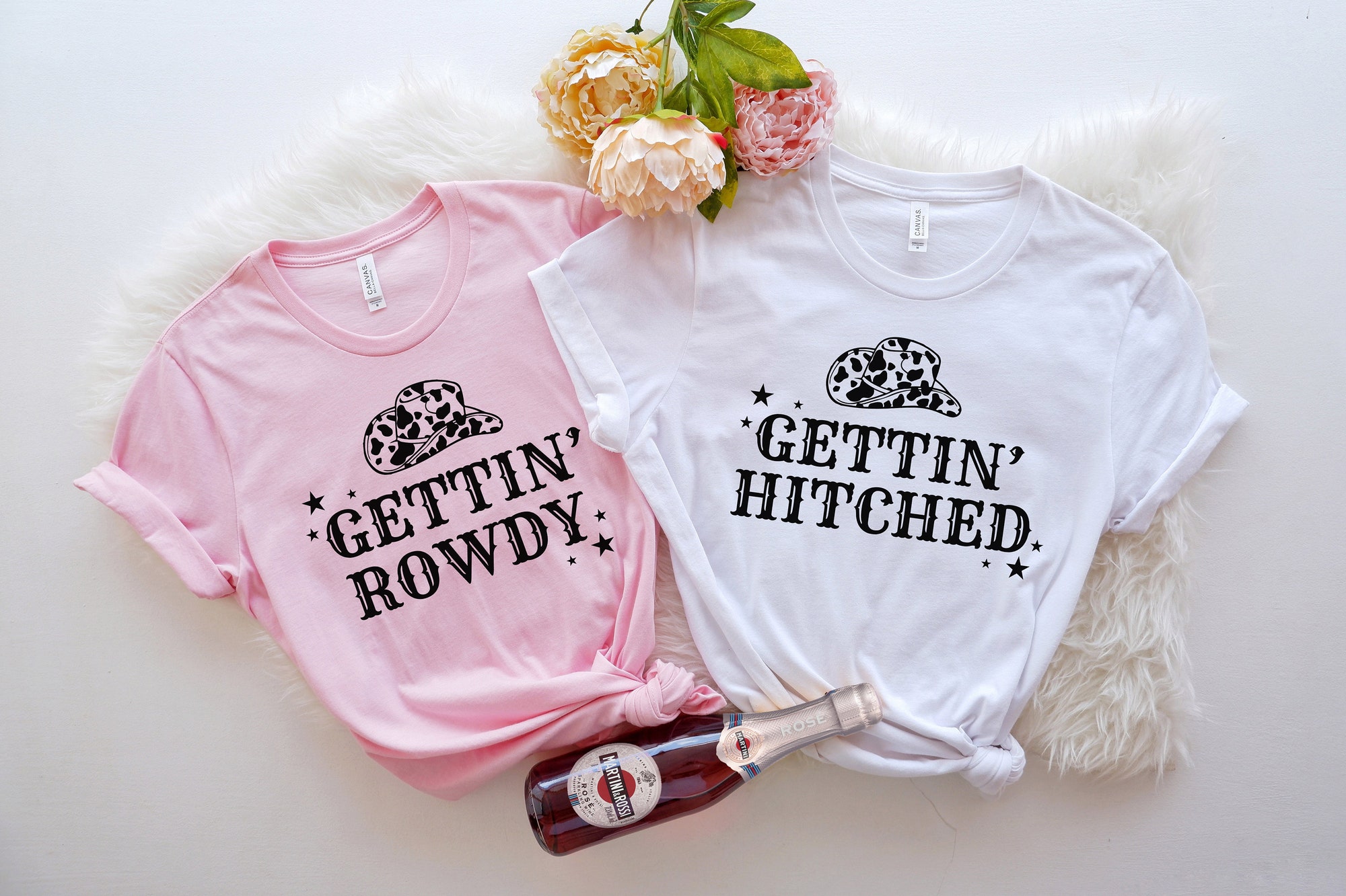 Getting Rowdy Getting Hitched Western Bachelorette Party Wedding Gift image 3