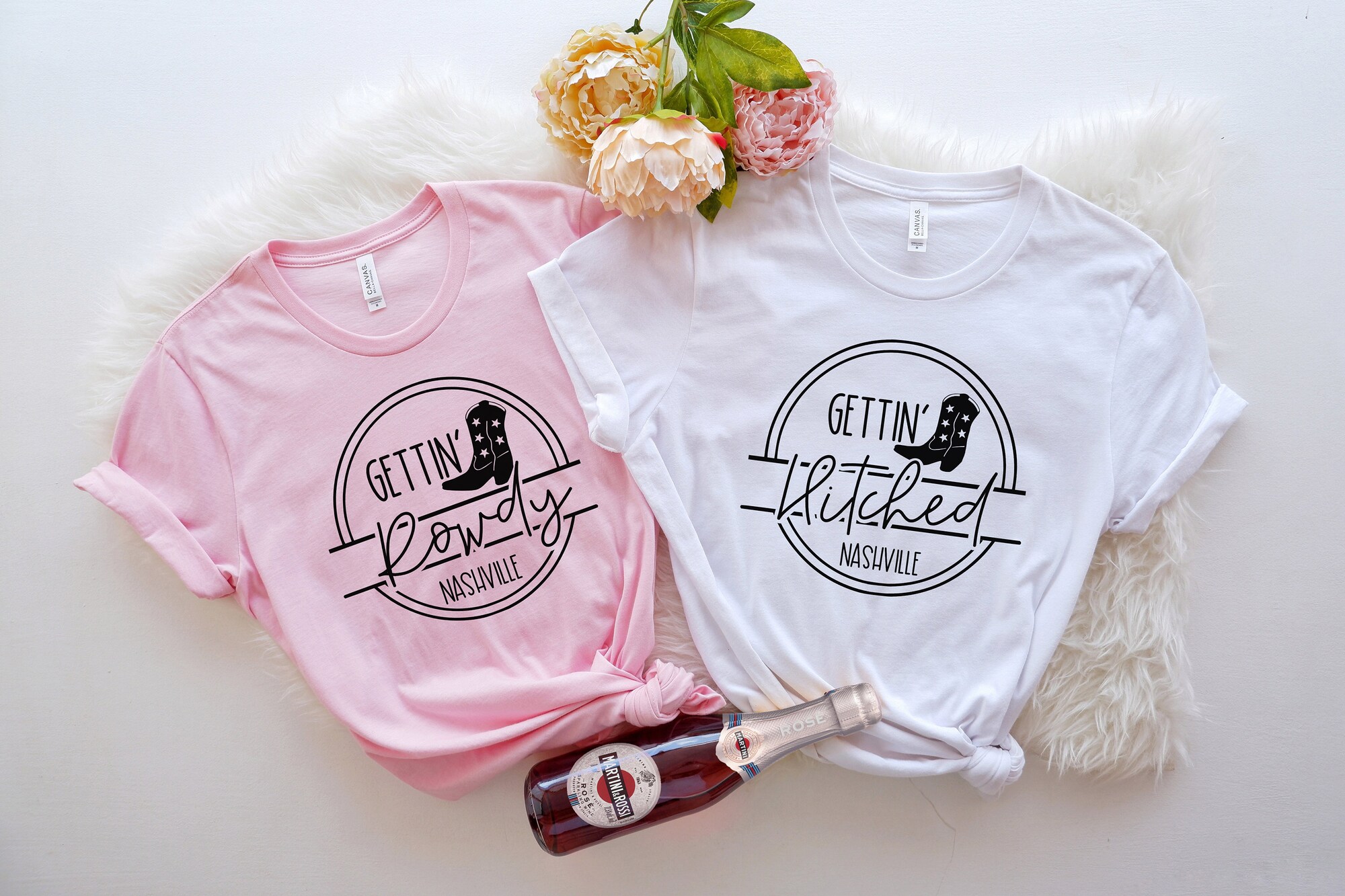 Nashville Bachelorette: Western Shirts Hitched & Rowdy Wedding Gifts image 3