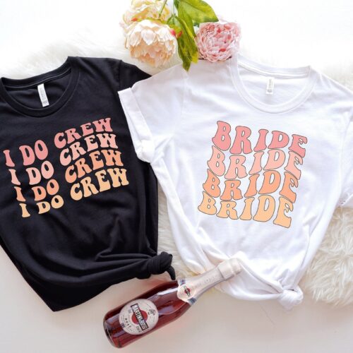 Retro Bachelorette & Bride Shirts - Team Bride Wedding & Bridal Gifts image 0