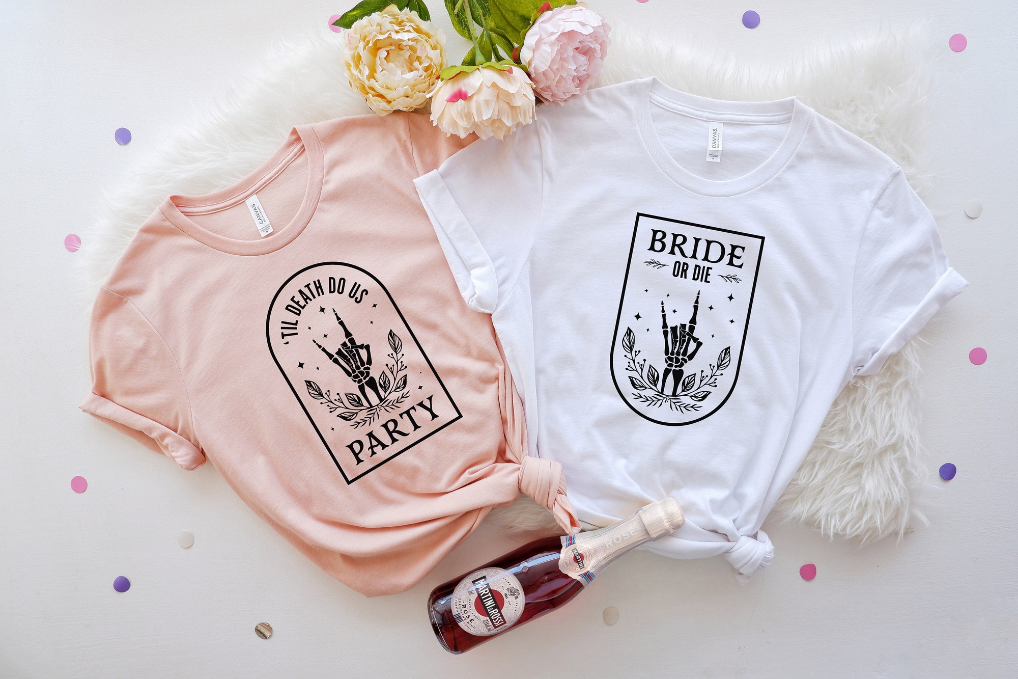 Bachelorette Tees: Bride or Die Team Bride Wedding Gifts & Shirts image 1