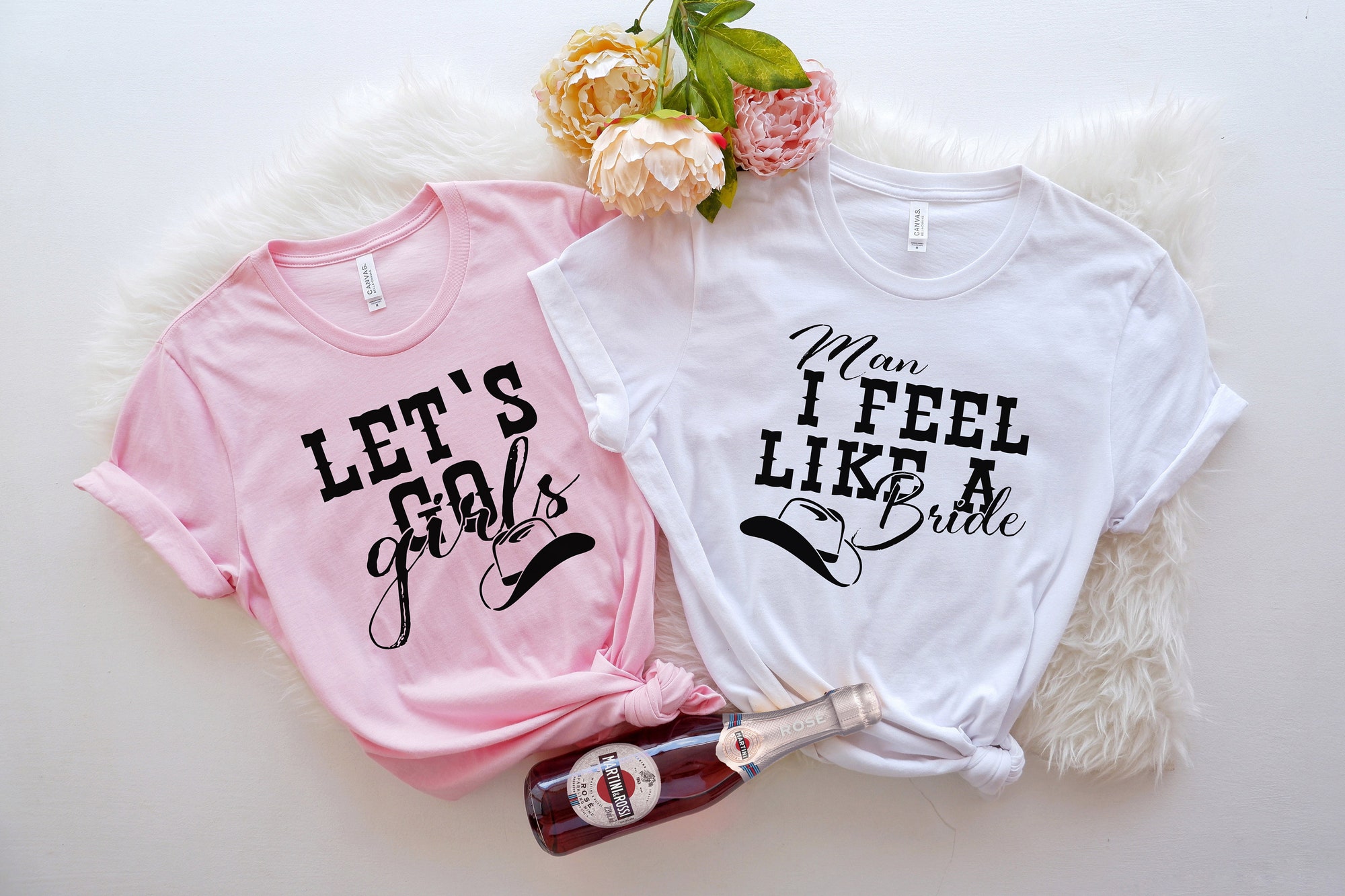 Let's Go Girls: Bachelorette & Bride Shirts Bridal Gifts image 1