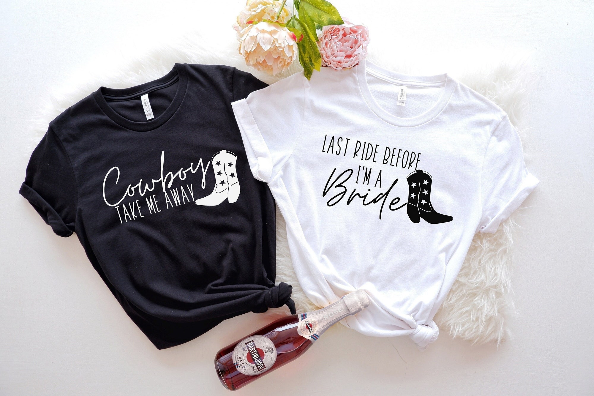 Country Bachelorette Party Shirts: Western Favors Bride & Team Tees Gifts image 0