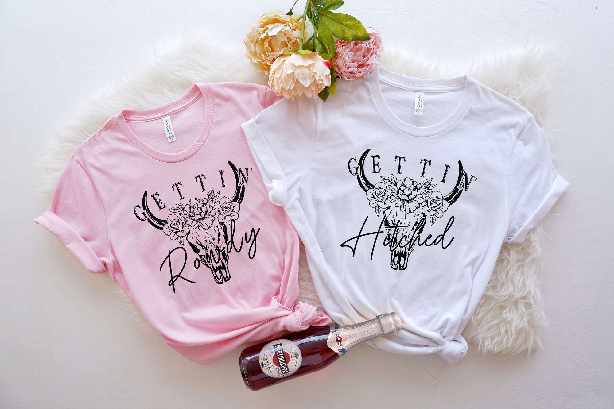 Rowdy & Hitched: Western Bachelorette Shirts & Team Bride Gifts image 3