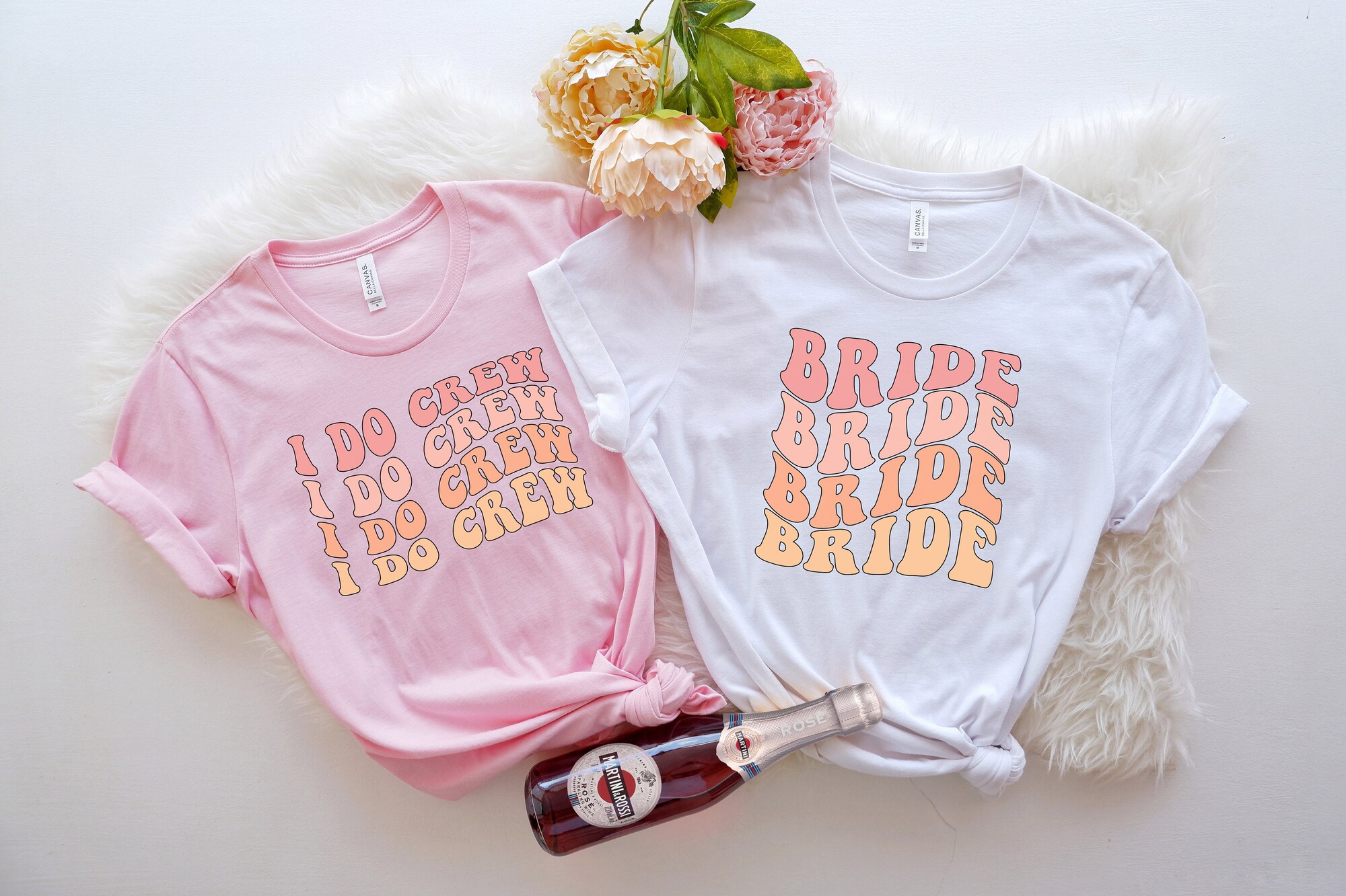 Retro Bachelorette & Bride Shirts - Team Bride Wedding & Bridal Gifts image 3