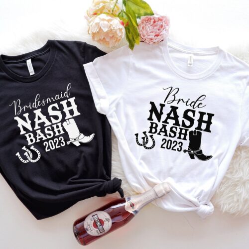 Nashville Bachelorette & Nash Bash Shirts - Wedding Gifts & Favors image 0