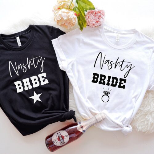 Nashty Bride: Nashville Bachelorette Shirts Wedding Tees & Team Gifts image 0