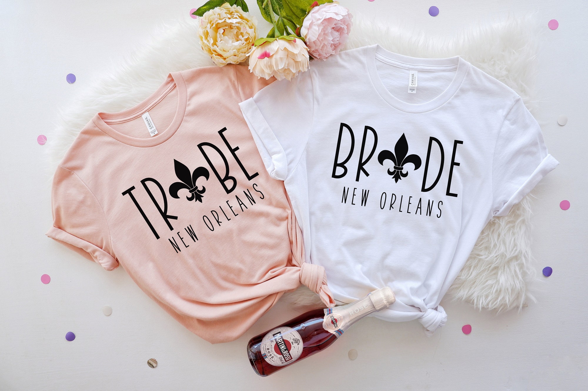 NOLA Bachelorette & Bridal Tees - New Orleans Bride-to-Be Gifts image 1