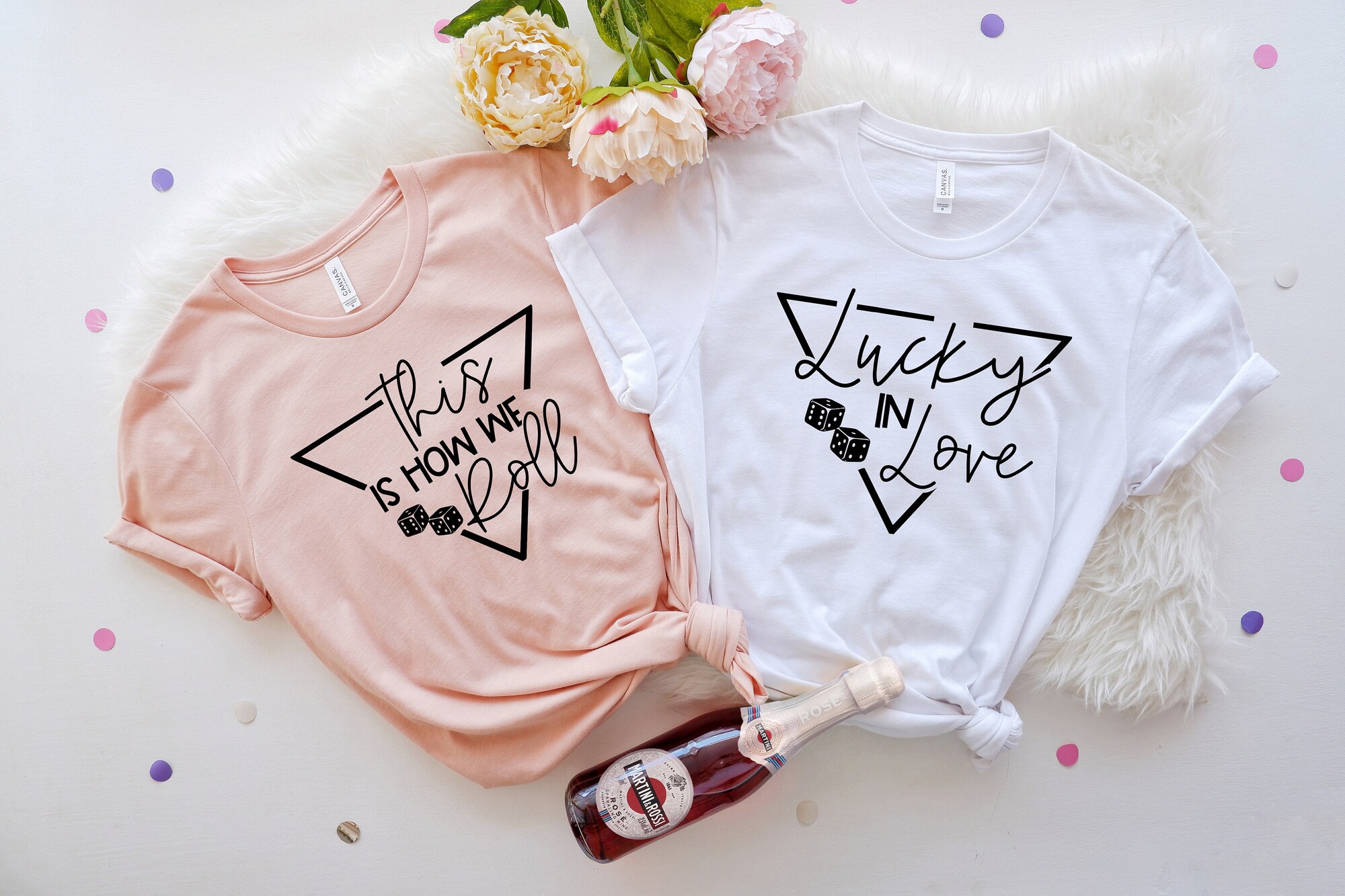 Vegas Bachelorette: Bridal Party Shirts Bride & Bridesmaid Gifts image 1