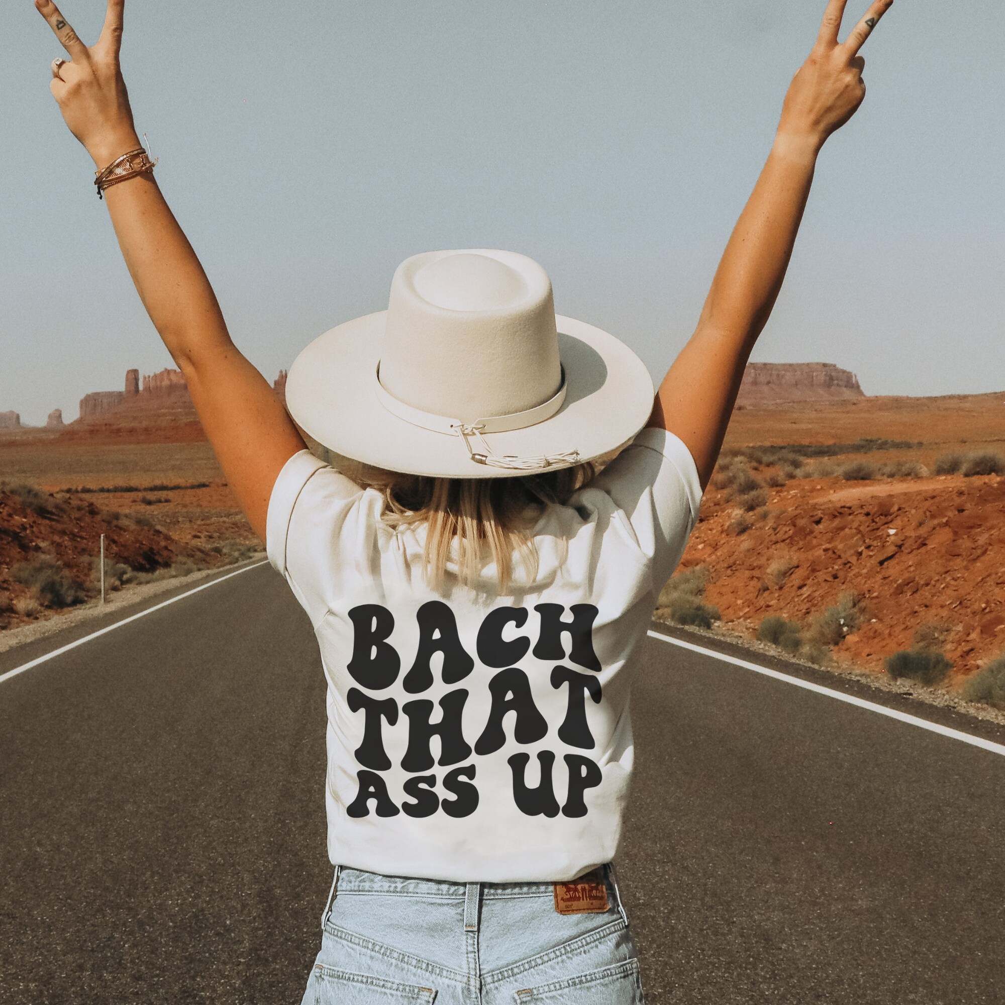 Bach That Ass Up: Funny Retro Custom Bachelorette Shirts image 1