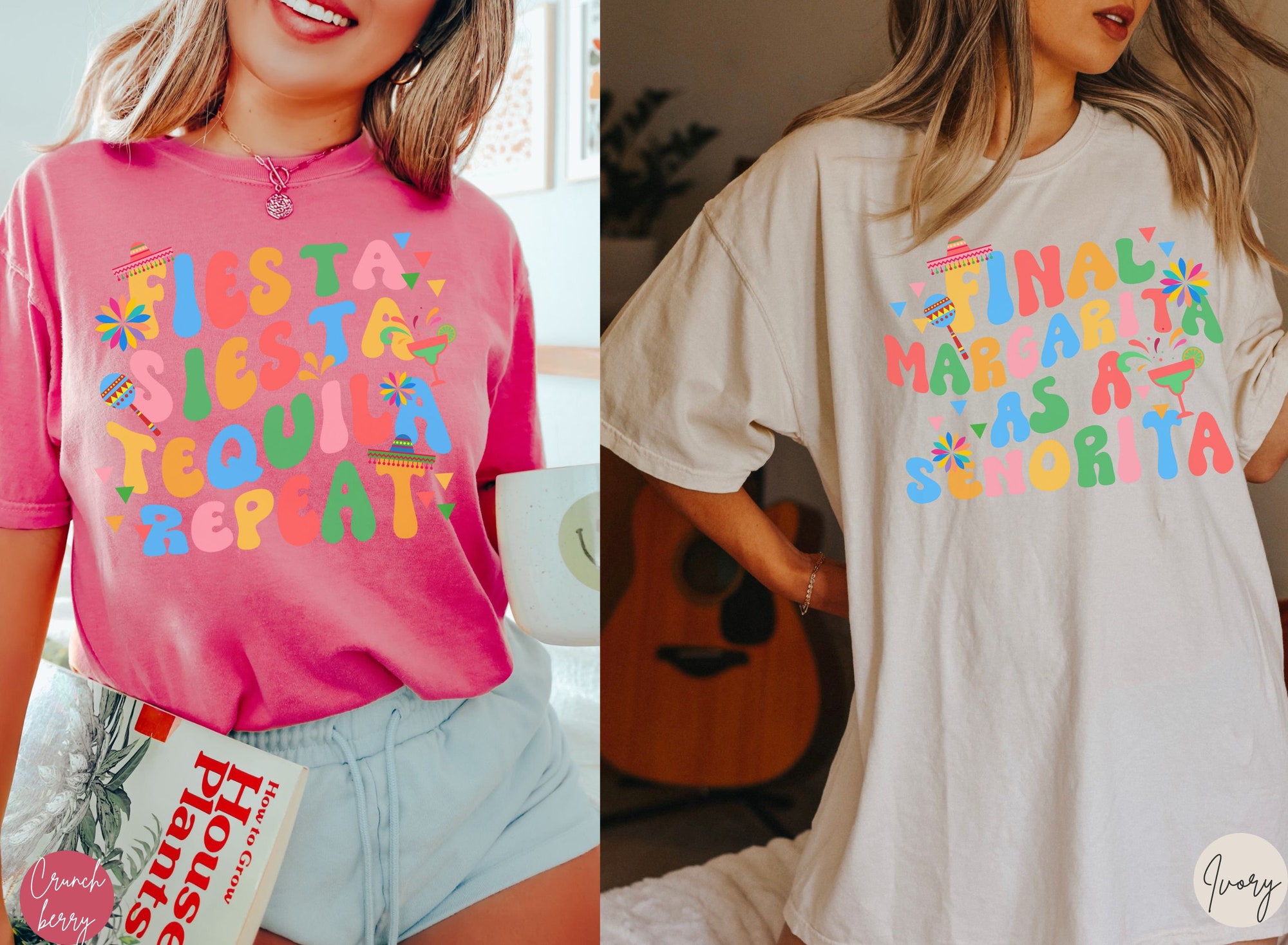 Final Fiesta Bachelorette Tees - Retro Mexico & Cinco De Mayo Bride image 5