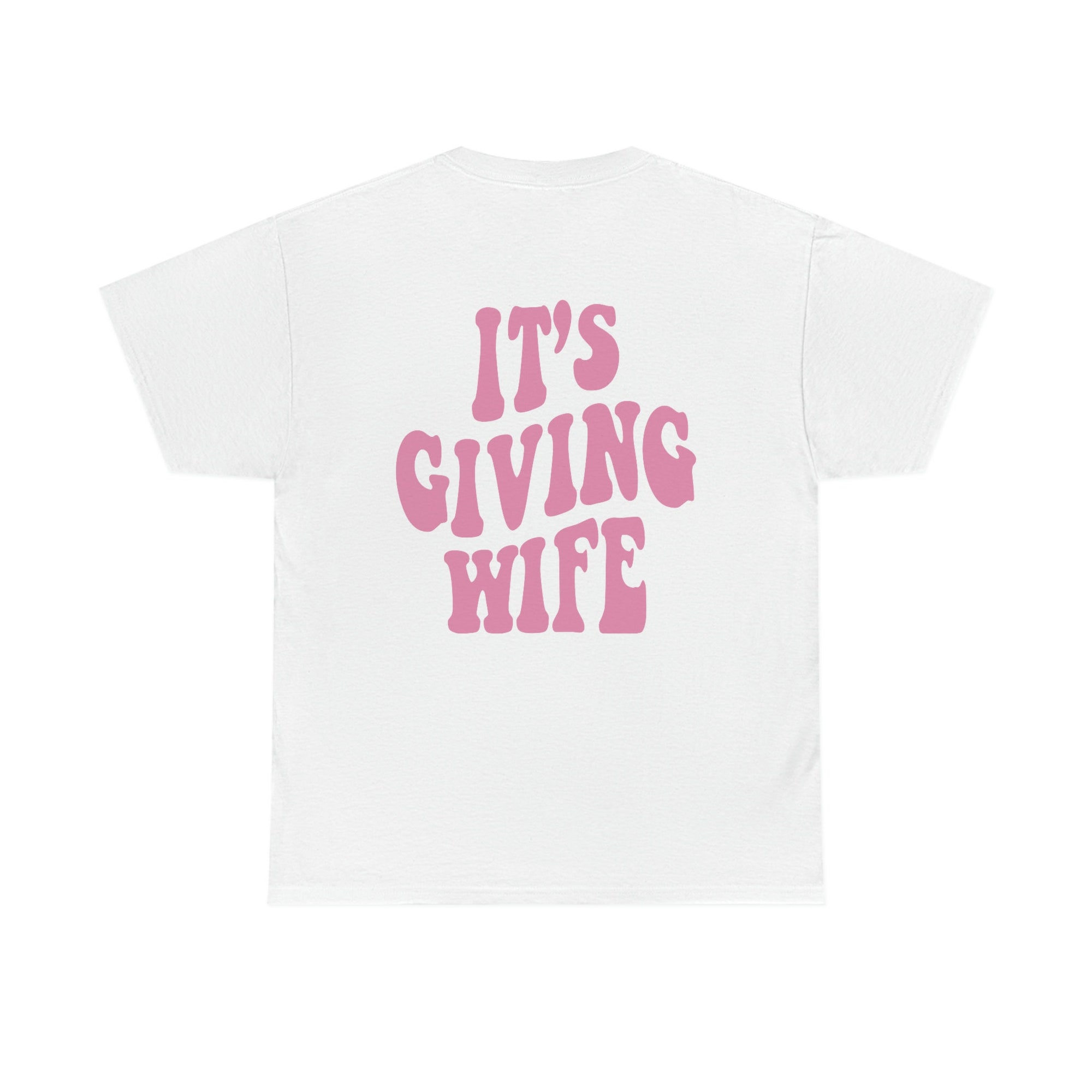 It's Giving Wife Shirt, Retro Bride to Be Tee, Groovy Bachelorette Party, Group Vacation, Aesthetic Bridal Party, Words on Back image 5