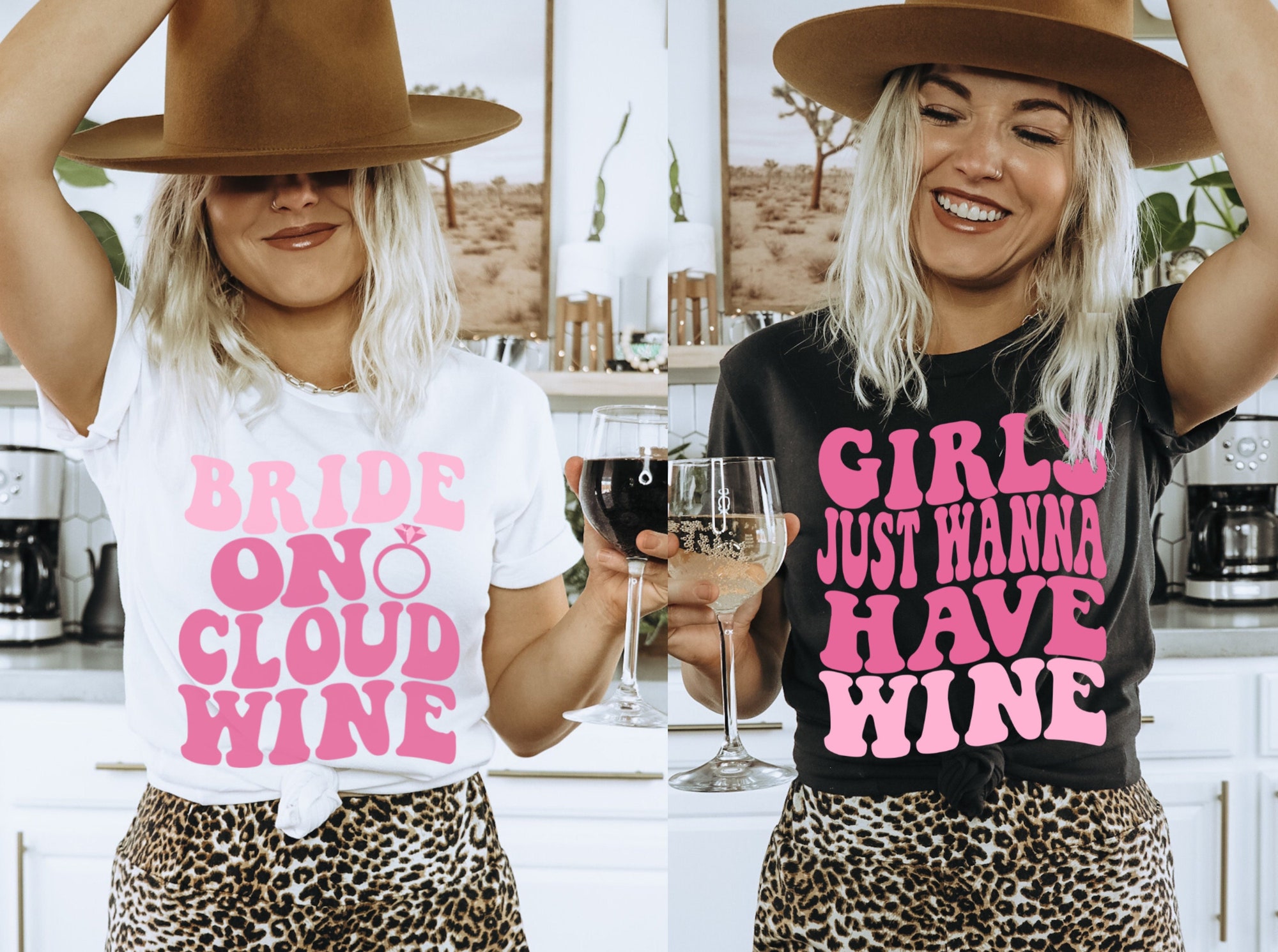 Wine Bachelorette Shirts: Napa Party 'Cloud Wine' Bride & Bridesmaid Tees image 0