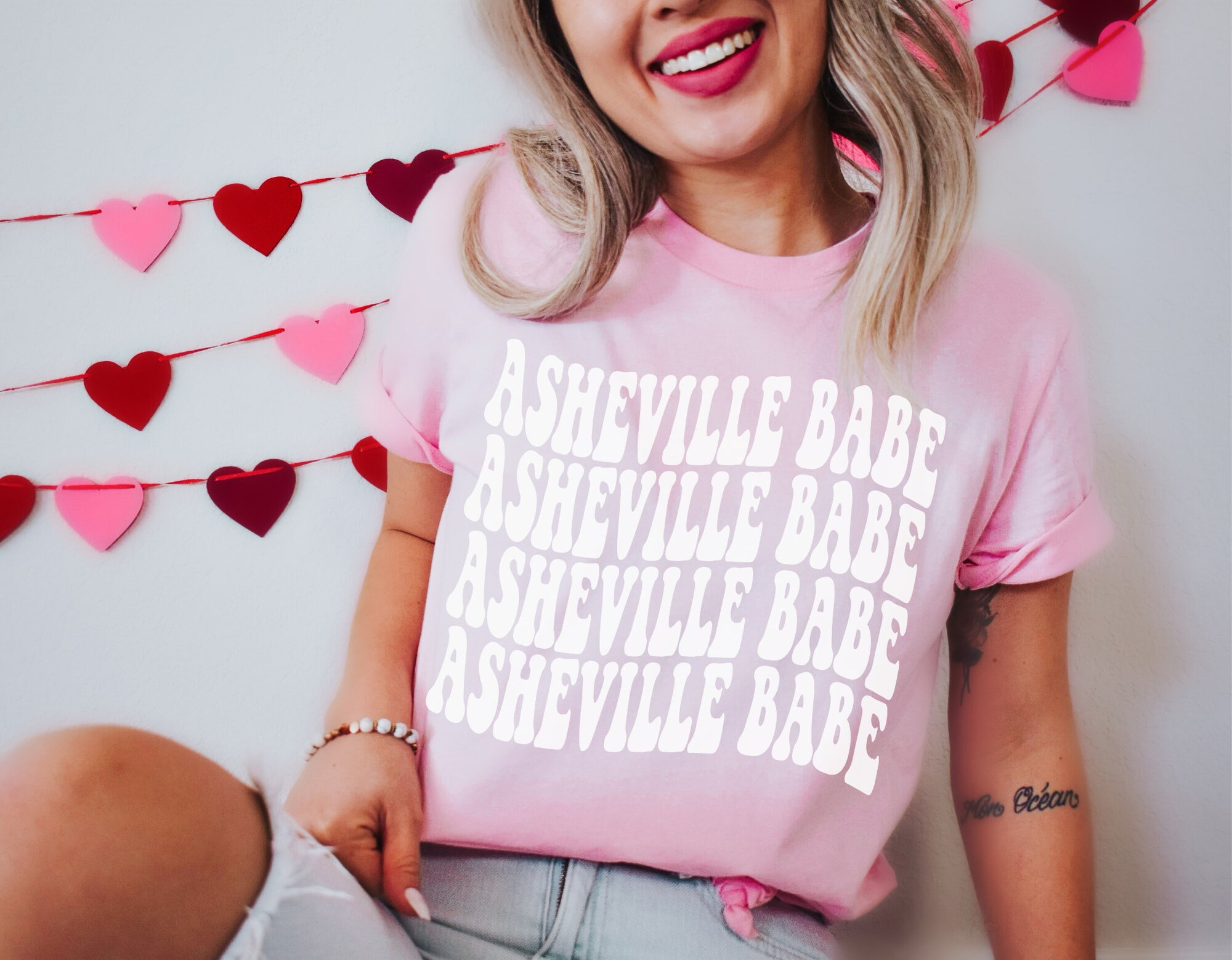 Asheville Bachelorette Tees: NC Bride Babe & Mountain Party image 2