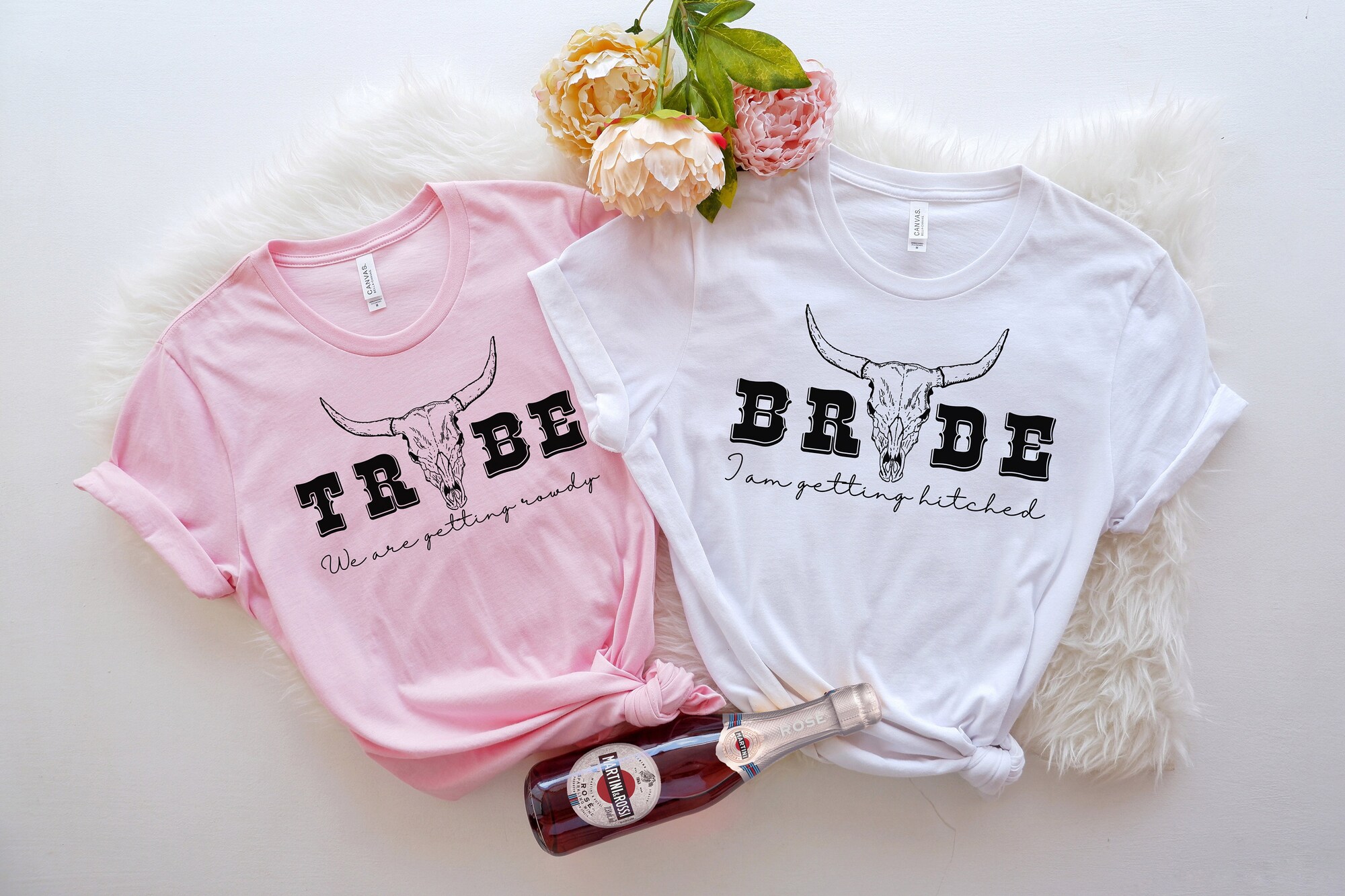 Western Bachelorette Party Shirts - Cowgirl Bride & Tribe Tees image 3