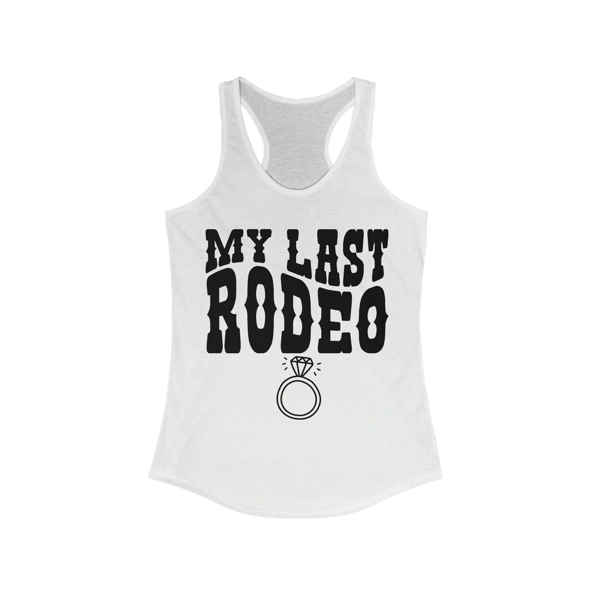 Retro Cowgirl Bachelorette Tanks: 'Let's Get Rowdy' Cowgirl Party Tees image 3