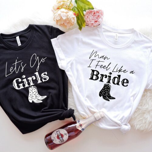 Country Bride Shirt: Western Bachelorette & Wedding Party Favors image 0