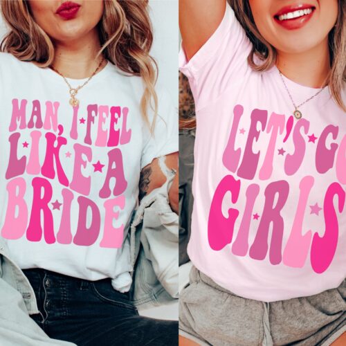 Nashville Bachelorette Shirts: Funny Cowgirl 'Feel Like a Bride' Tees image 0