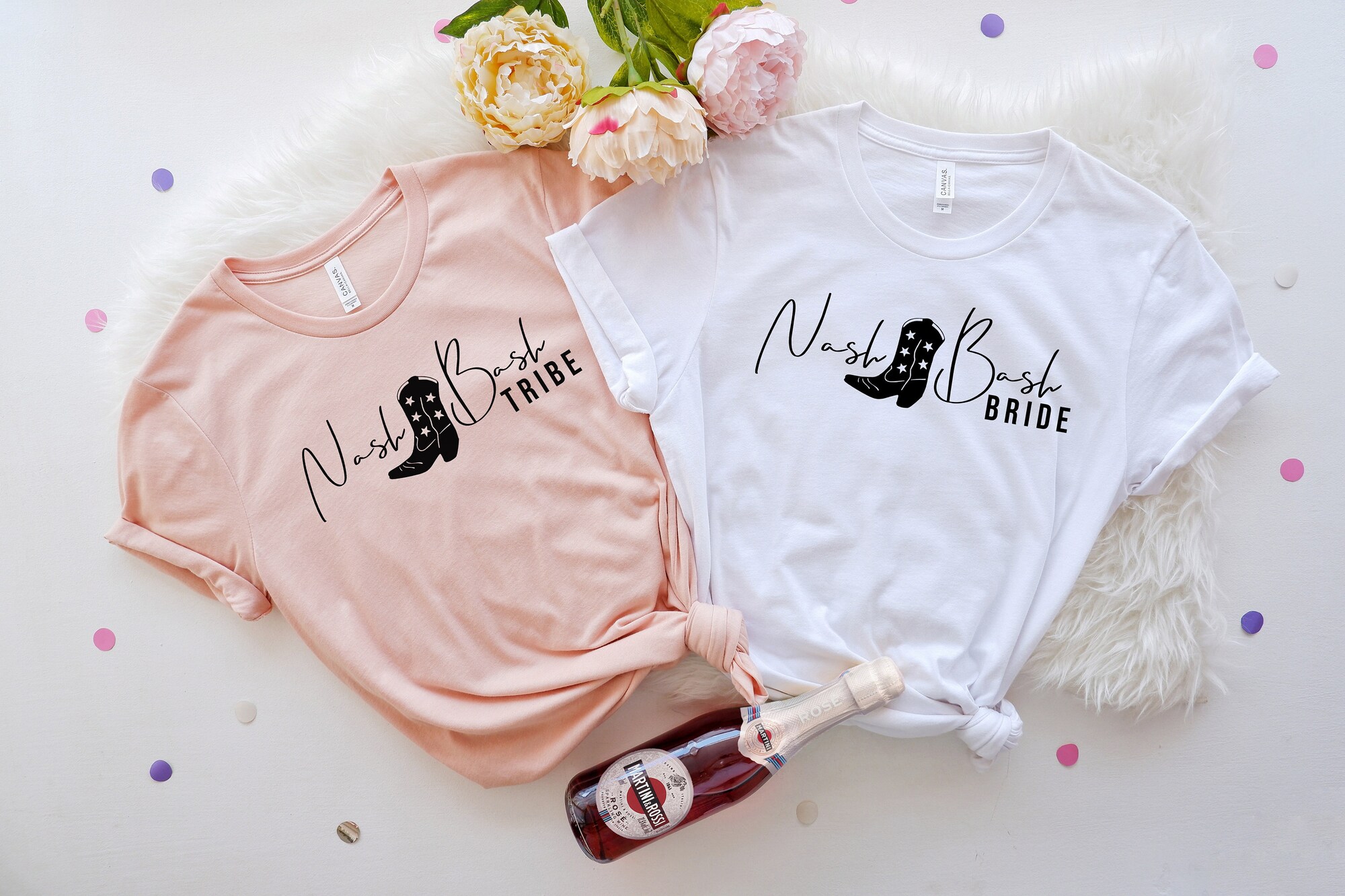 Nash Bash: Bride Tribe Shirts & Bachelorette Party Favors Gifts image 1