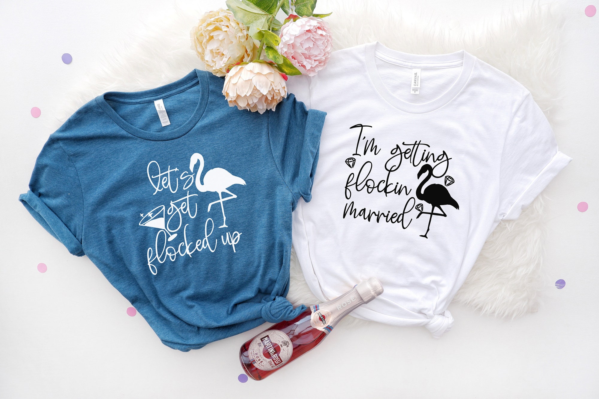 Flockin Married Shirts - Bachelorette & Bridal Party Gifts image 2