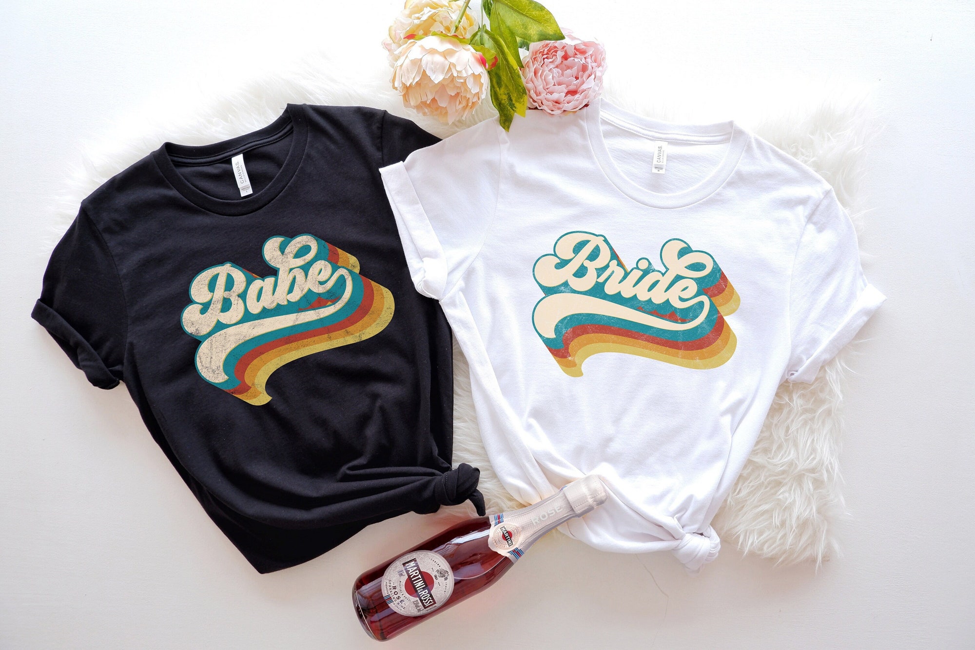 Retro Bride T-Shirts - Bachelorette & Wedding Party Gifts image 0