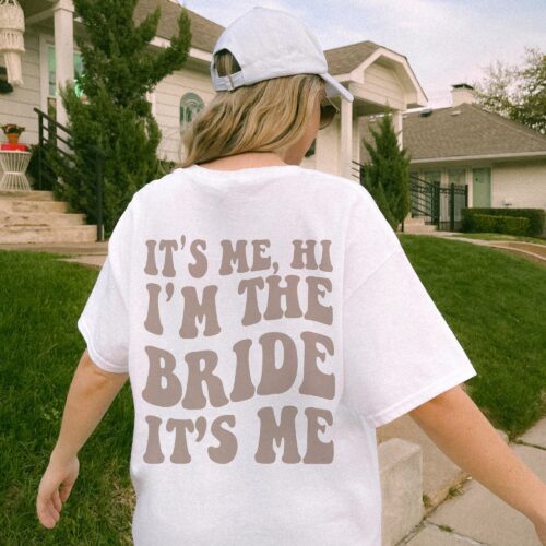 Retro Bride Shirt - Trendy & Groovy Bachelorette Party Tee image 0