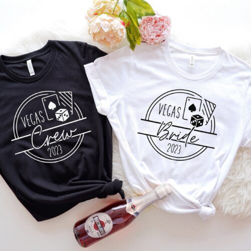 Vegas Bachelorette: Shirts Wedding Gifts & Bridal Party Tees image 0