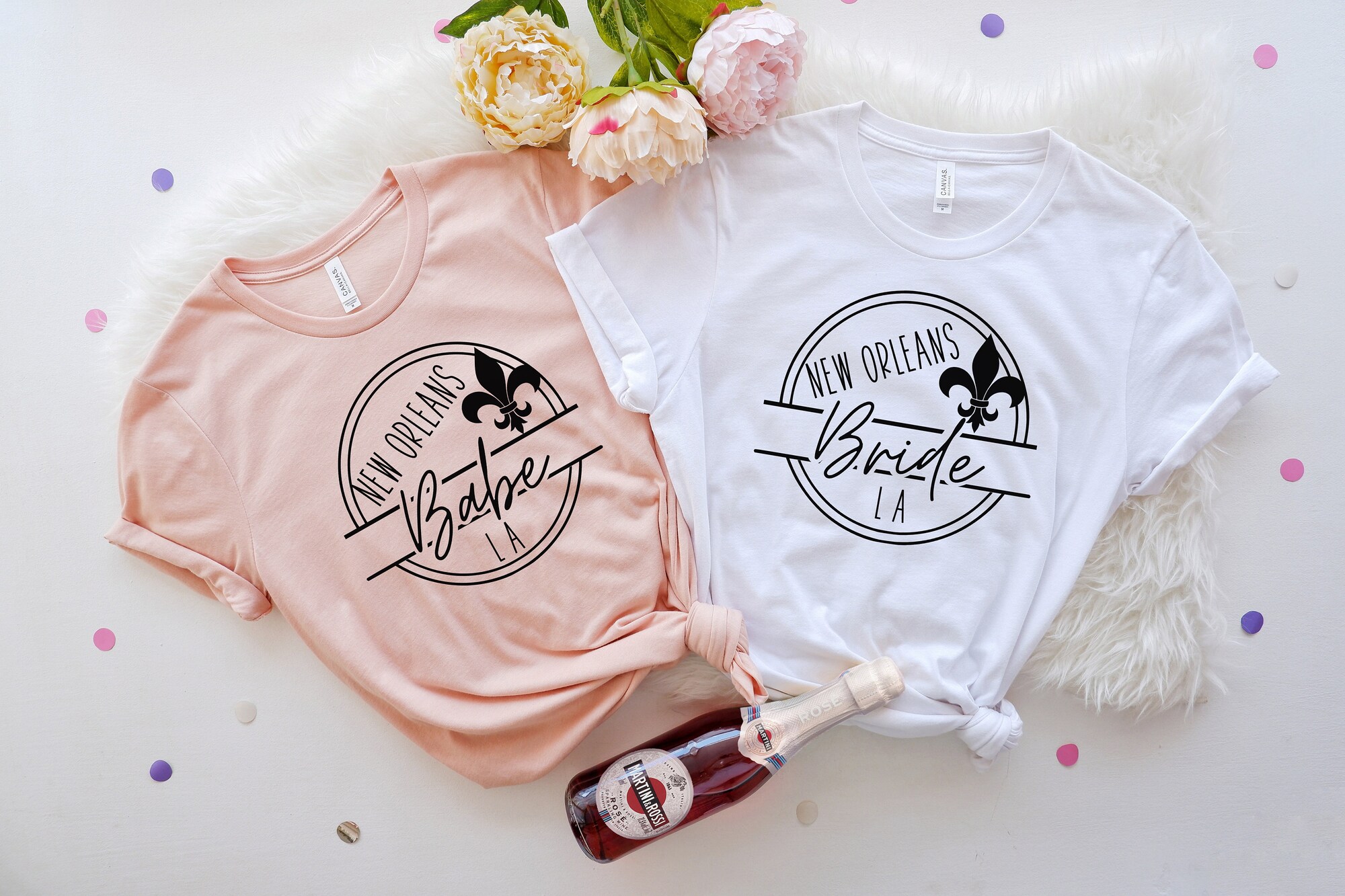 New Orleans & NOLA Bachelorette Shirts - Louisiana Bridal & Wedding Gifts image 1