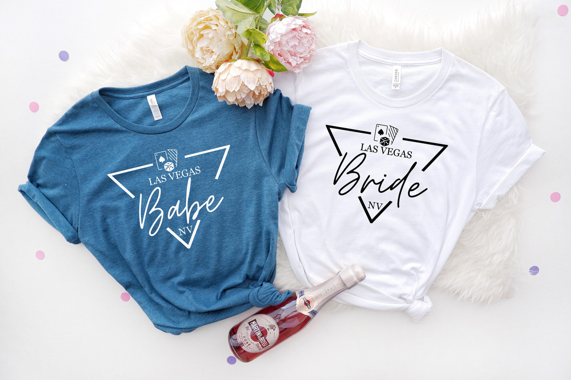 Vegas Bachelorette Shirts - Bride & Bridal Party Tees Wedding Gifts image 2