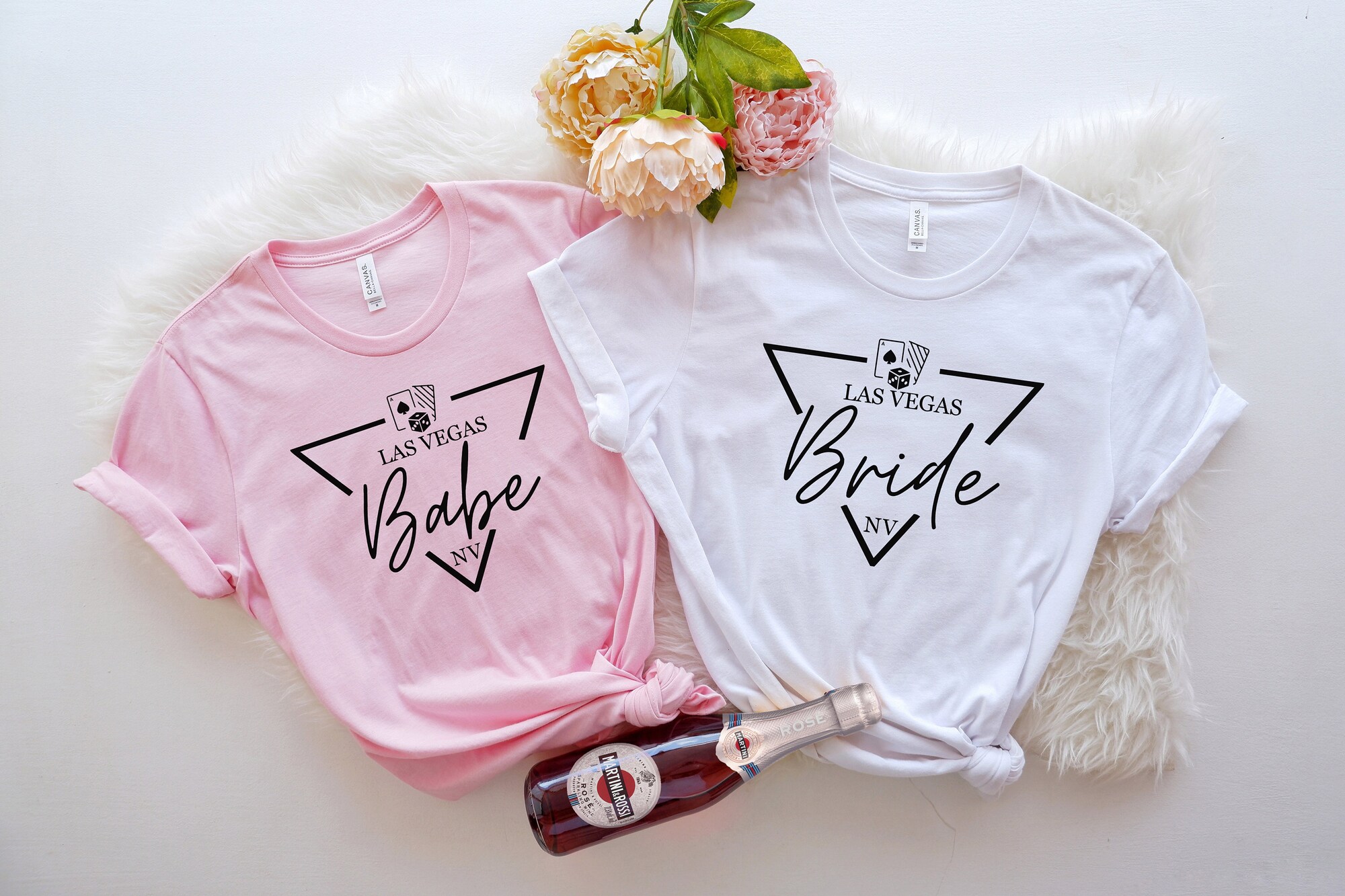 Vegas Bachelorette Shirts - Bride & Bridal Party Tees Wedding Gifts image 3