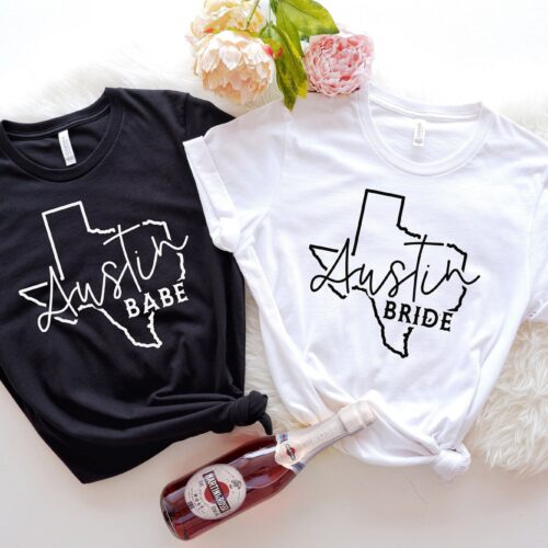 Austin Bachelorette & Bride Tribe Shirts - Texas Wedding & Bridesmaid Gifts image 0