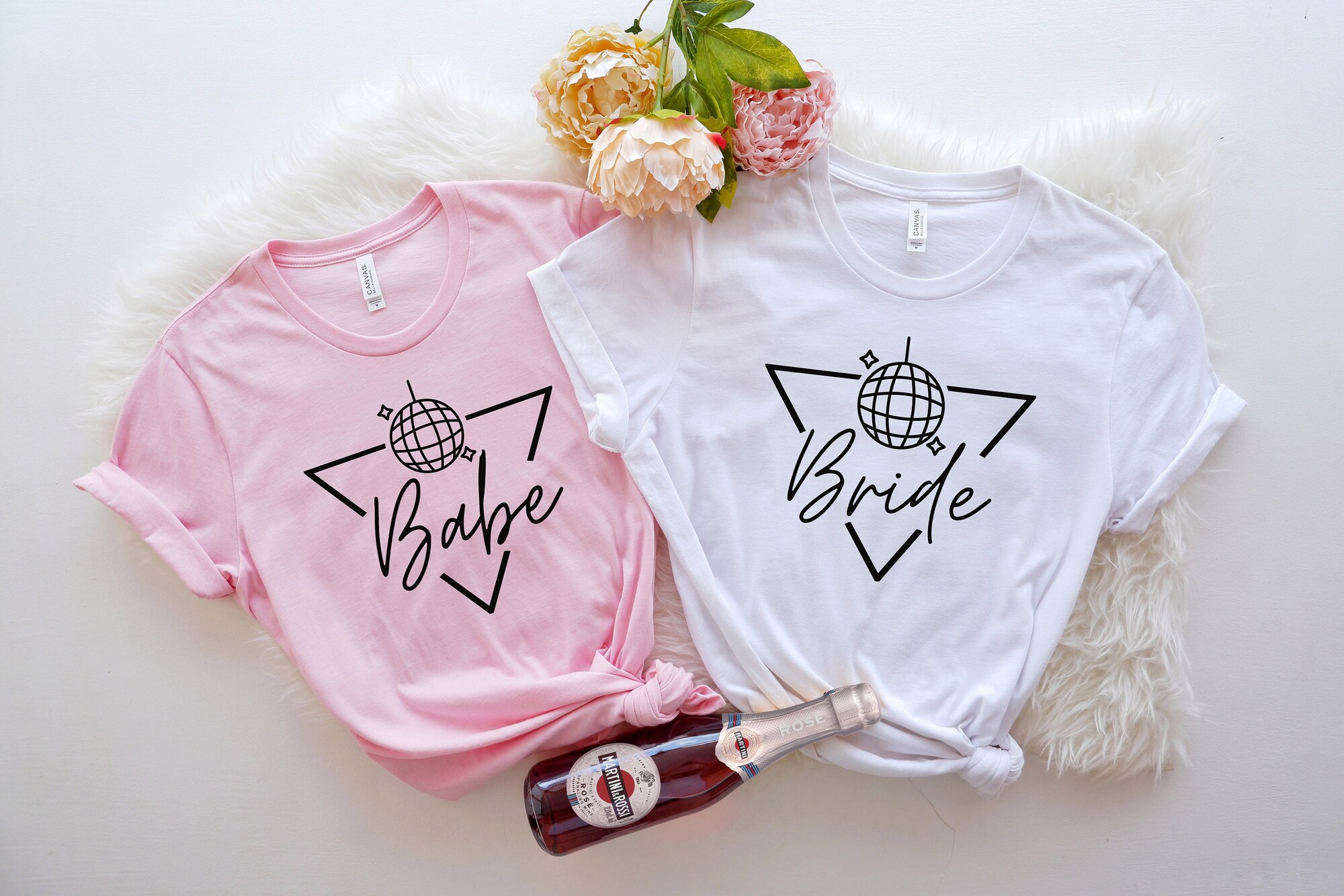 Bride Babe & Team Bride Shirts - Bridal Bachelorette & Engagement Gifts image 3