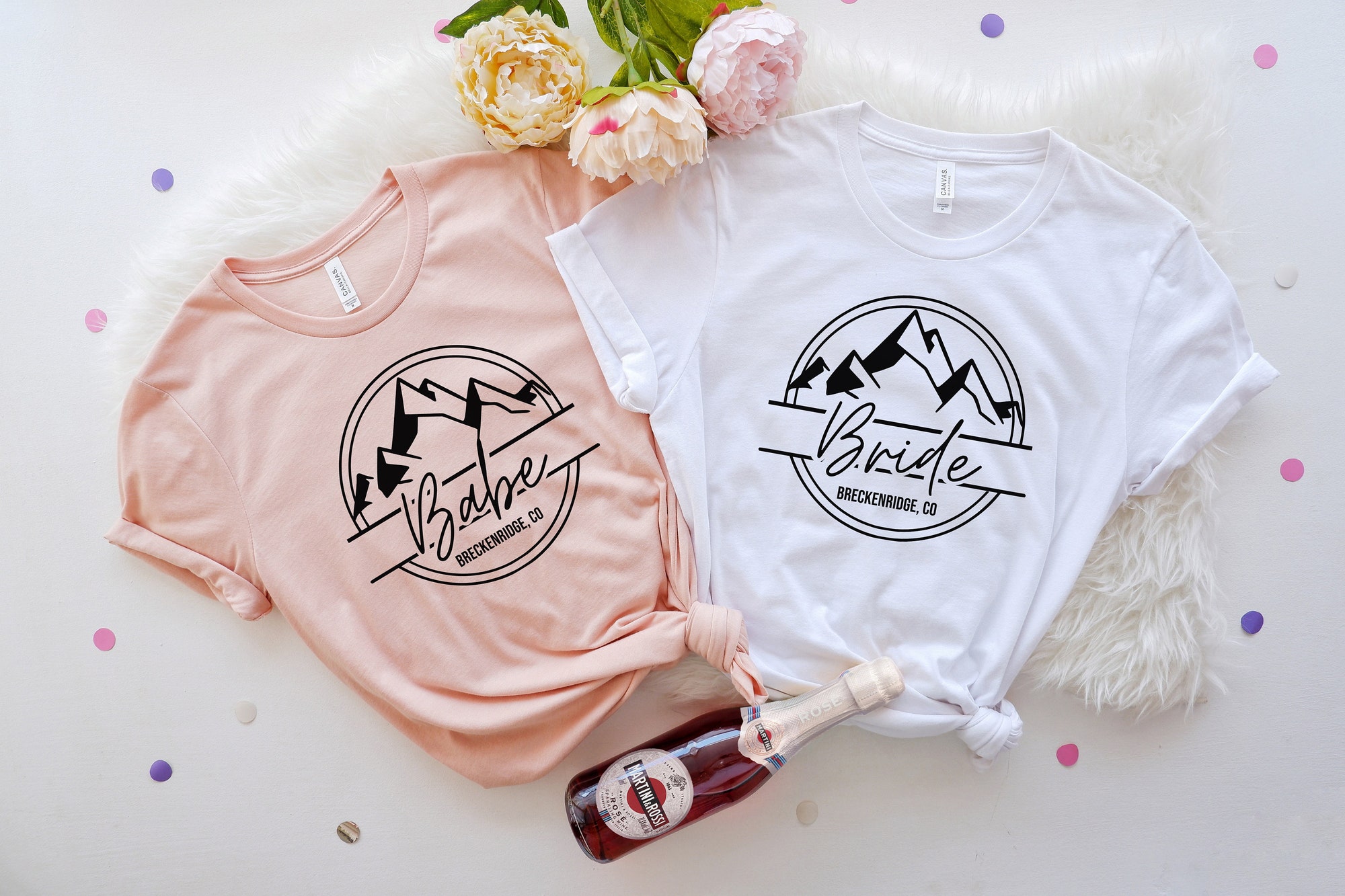 Breckenridge Bachelorette & Bride Shirts: Colorado Wedding Gifts image 1