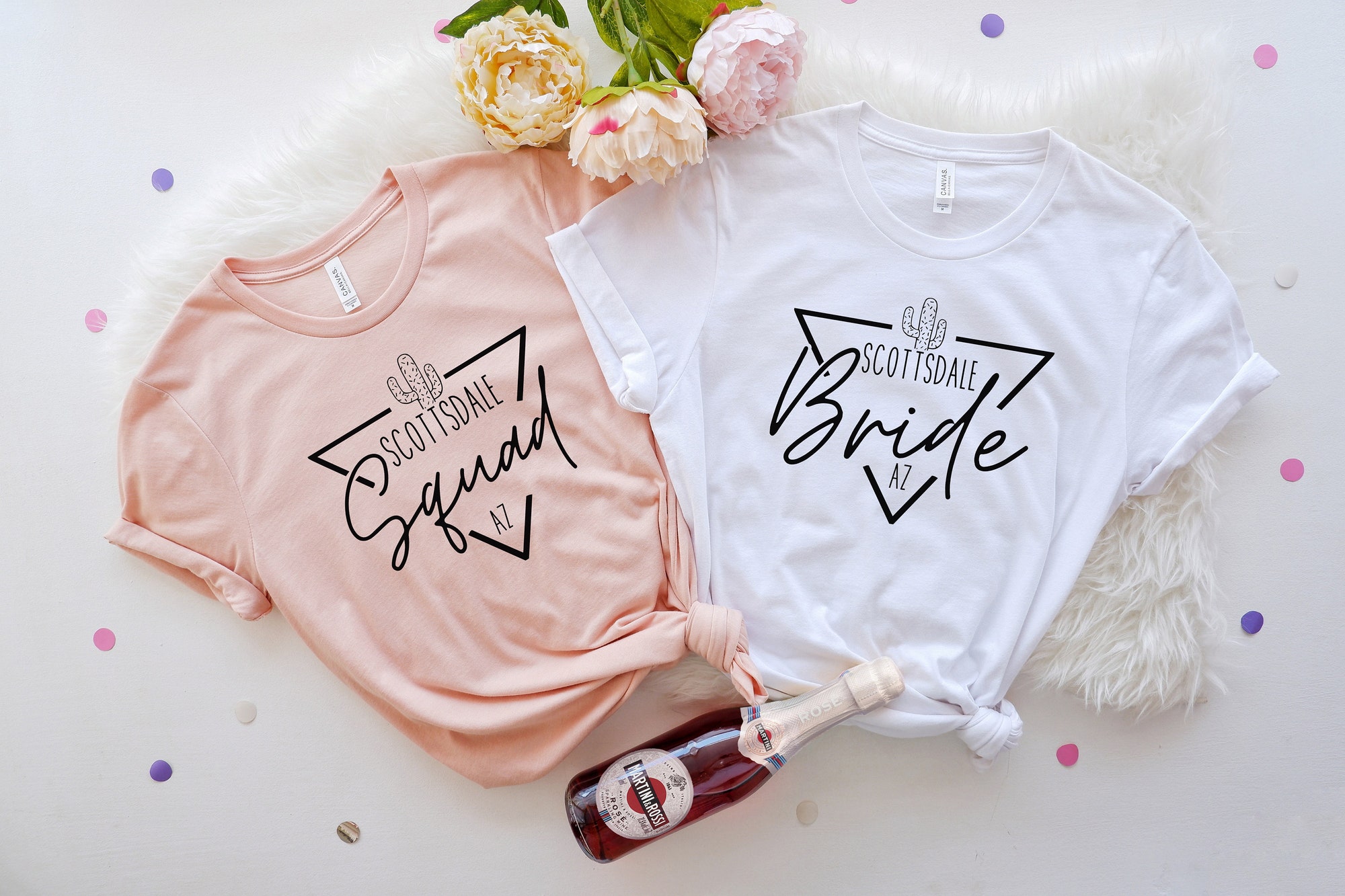 Scottsdale Bachelorette & Bride Shirts: Desert Wedding Gifts image 1