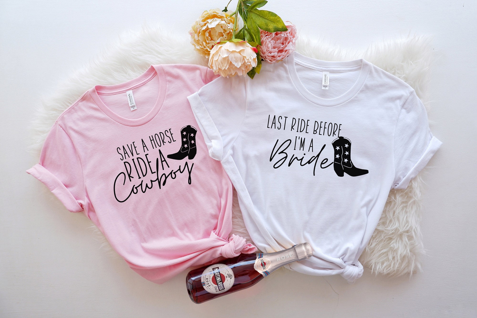 Last Ride Country Bachelorette Tees - Bride & Squad Gifts image 3