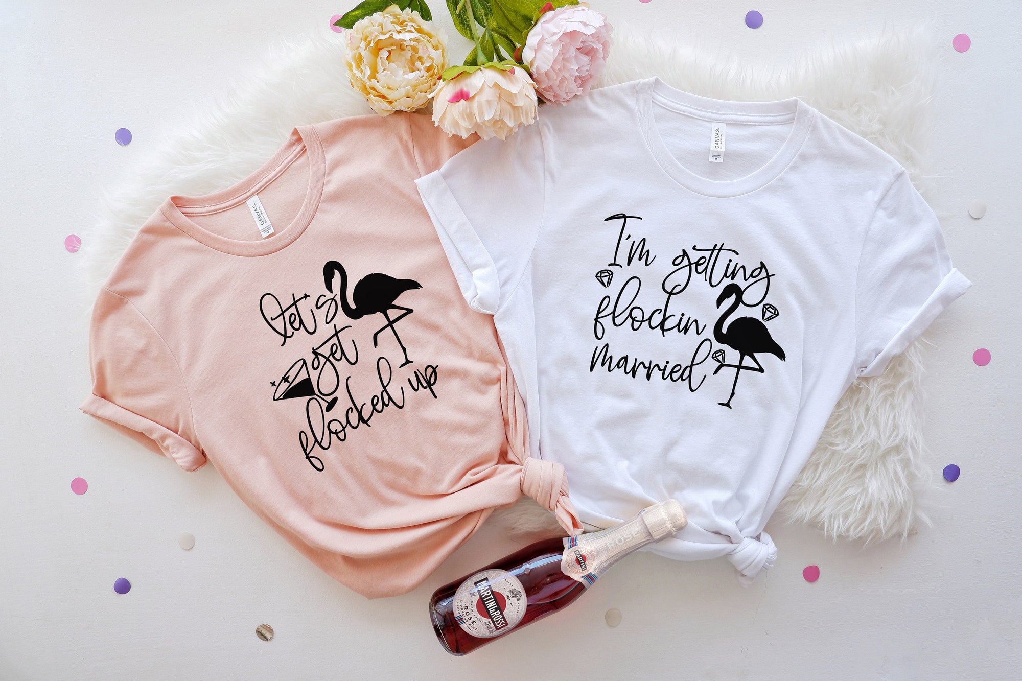 Flockin Married Shirts - Bachelorette & Bridal Party Gifts image 1