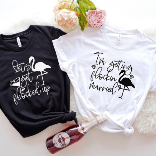 Flockin Married Shirts - Bachelorette & Bridal Party Gifts image 0