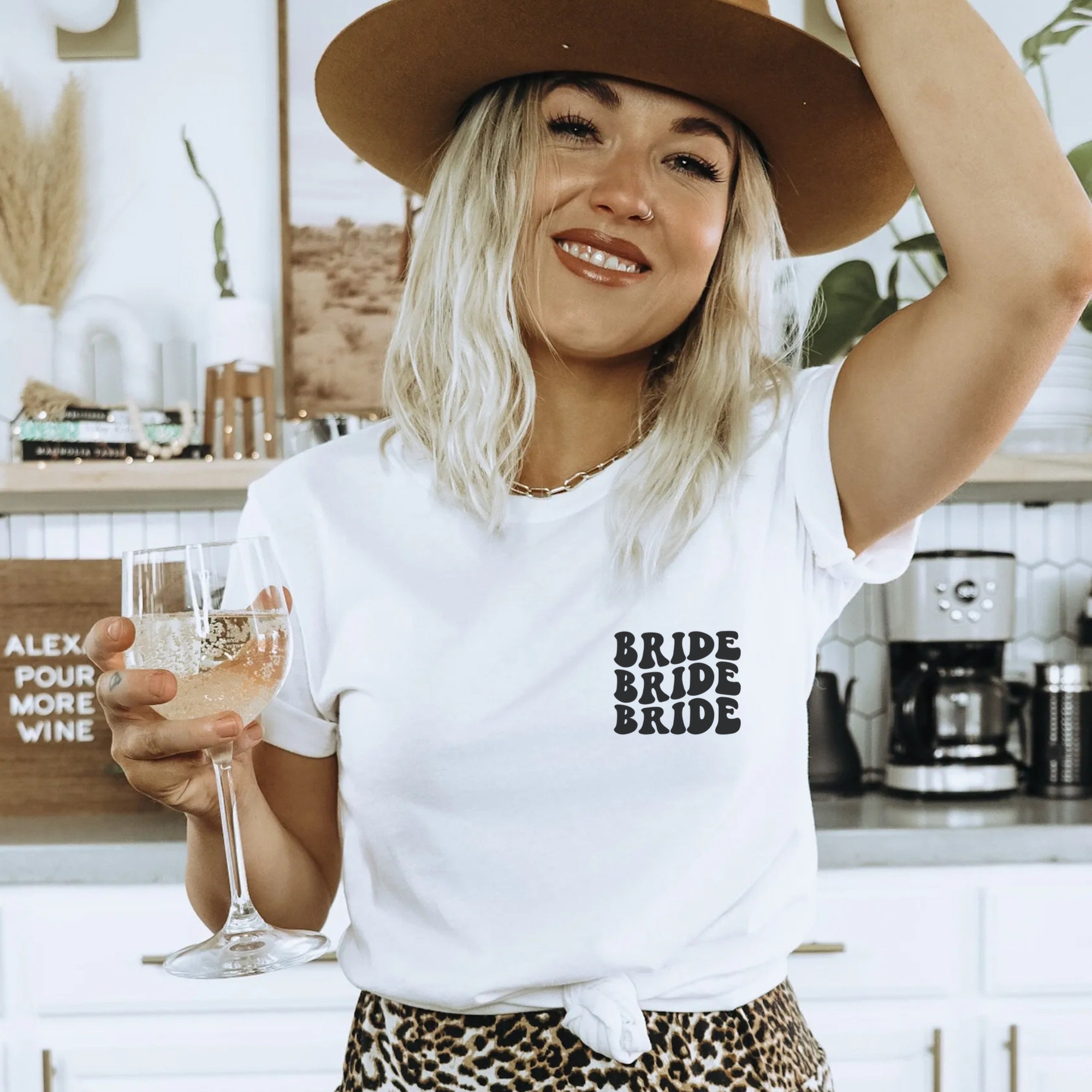 Bach And Boujee Custom Bachelorette: Retro Oversized Tee image 3