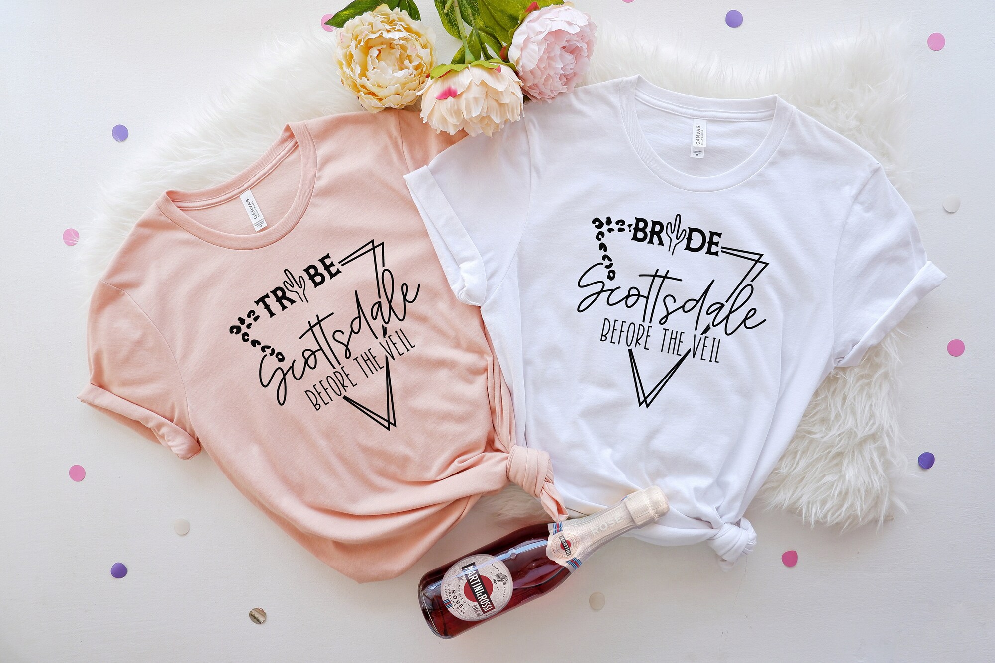 Scottsdale Bach: Veil Party Shirts Bride Tribe & Desert Wedding Gifts Bachelorette Party image 1