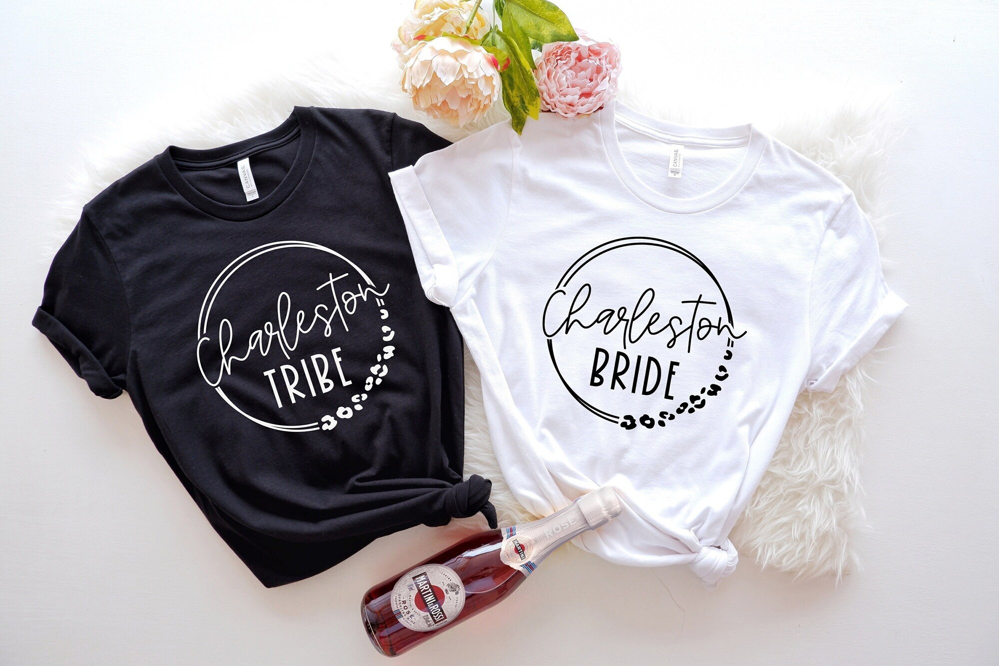 Charleston Bachelorette & Bride Tribe Shirts - Wedding Tees & Gifts image 0