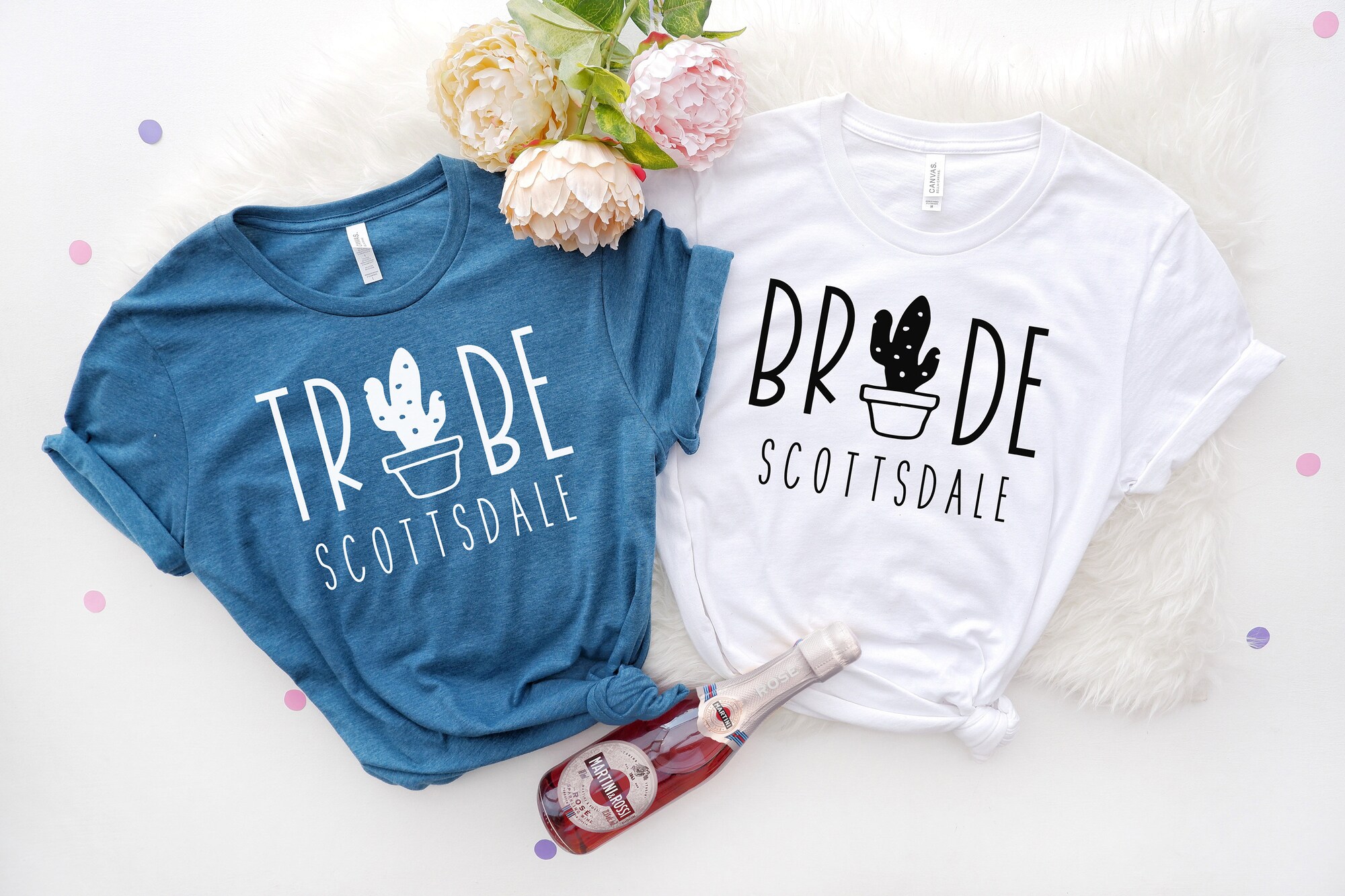 Scottsdale & Arizona Bachelorette Shirts - Bride Tribe Wedding Gifts image 2