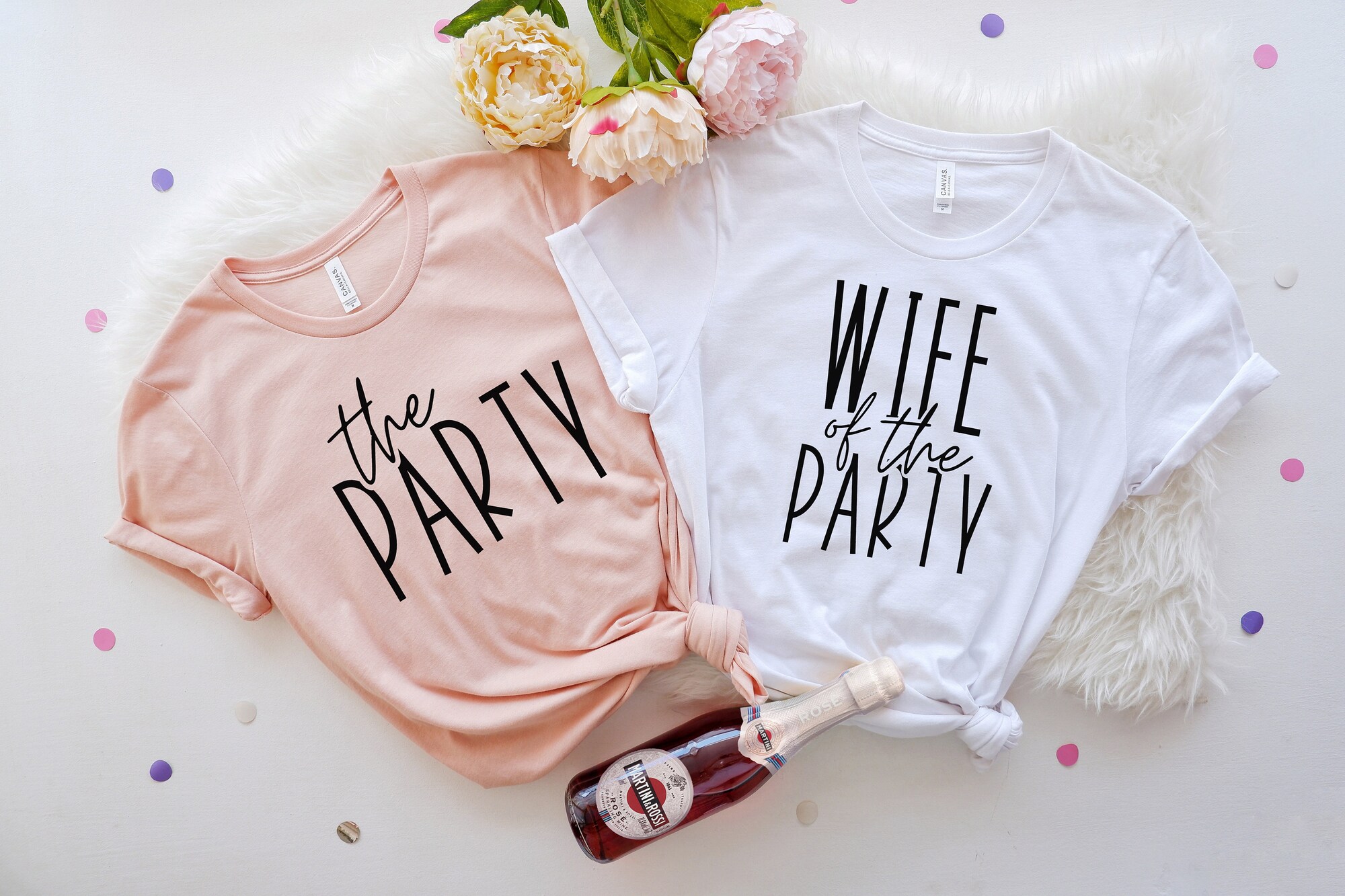 Wife of the Party & Bachelorette Favors - Wedding & Engagement Shirts image 1