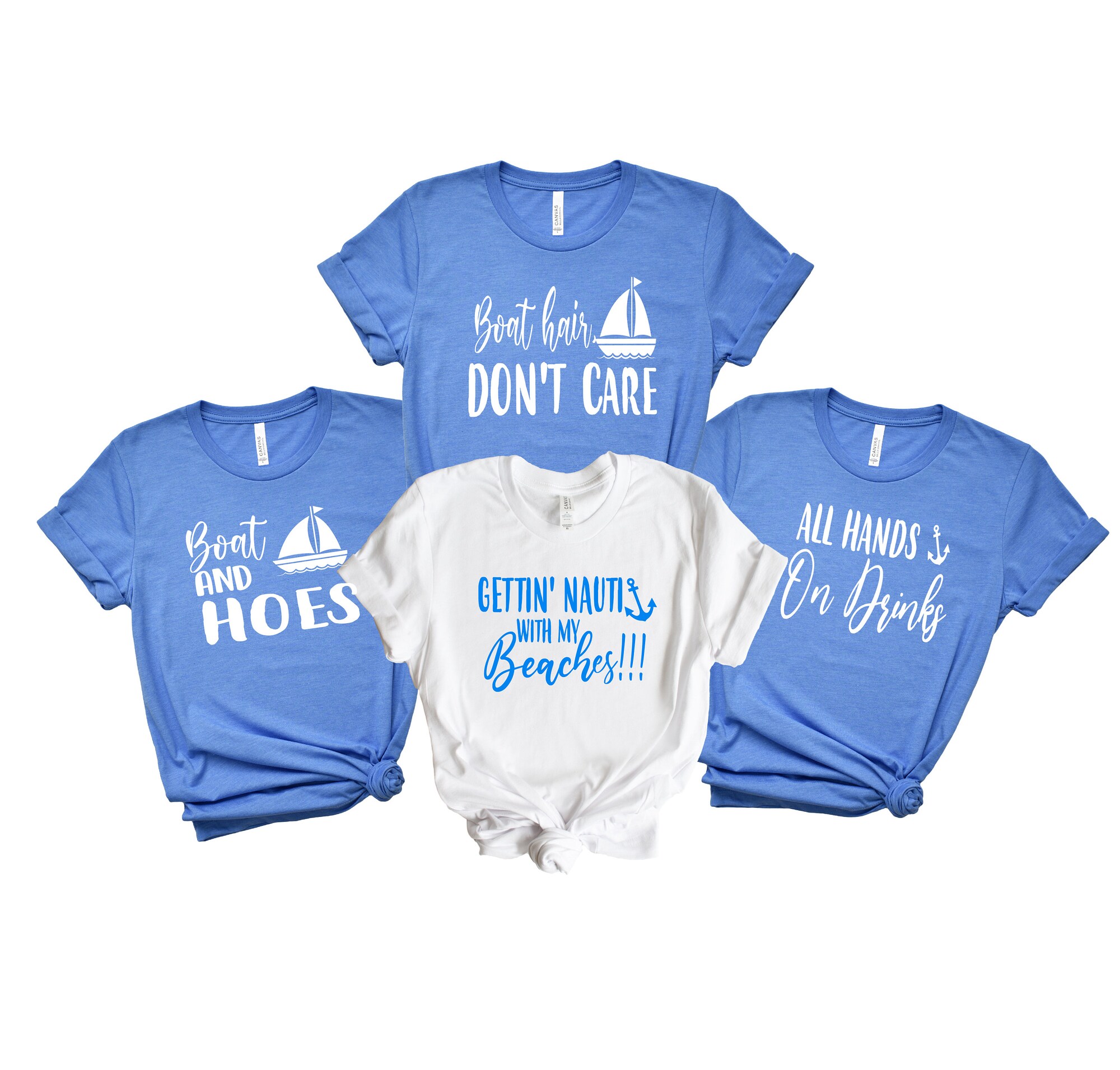 Nautical Bachelorette Tees: Cruise & Beach Party Shirts for the Bride image 3